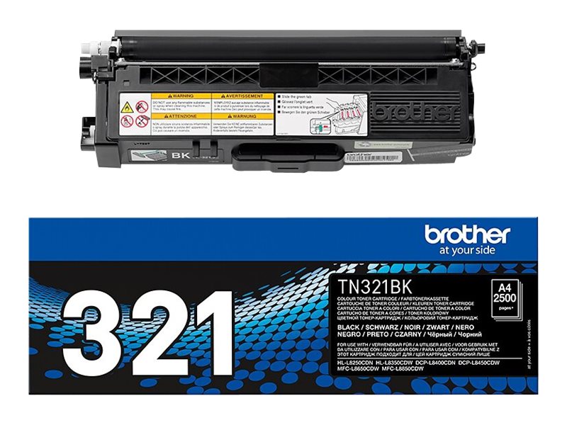Brother TN321BK - Schwarz - original - Tonerpatrone