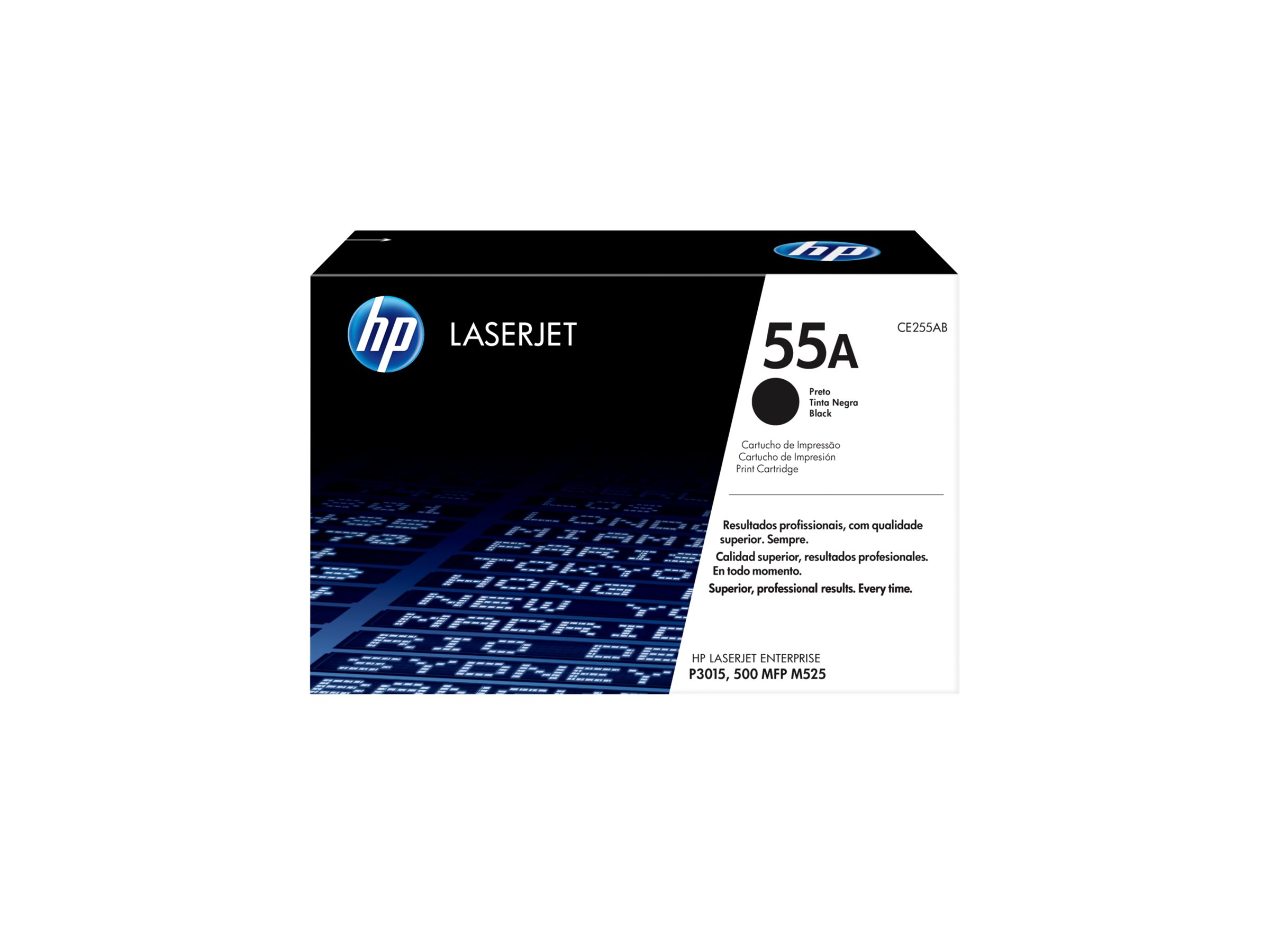 HP 55A - Schwarz - original - LaserJet - Tonerpatrone (CE255A)