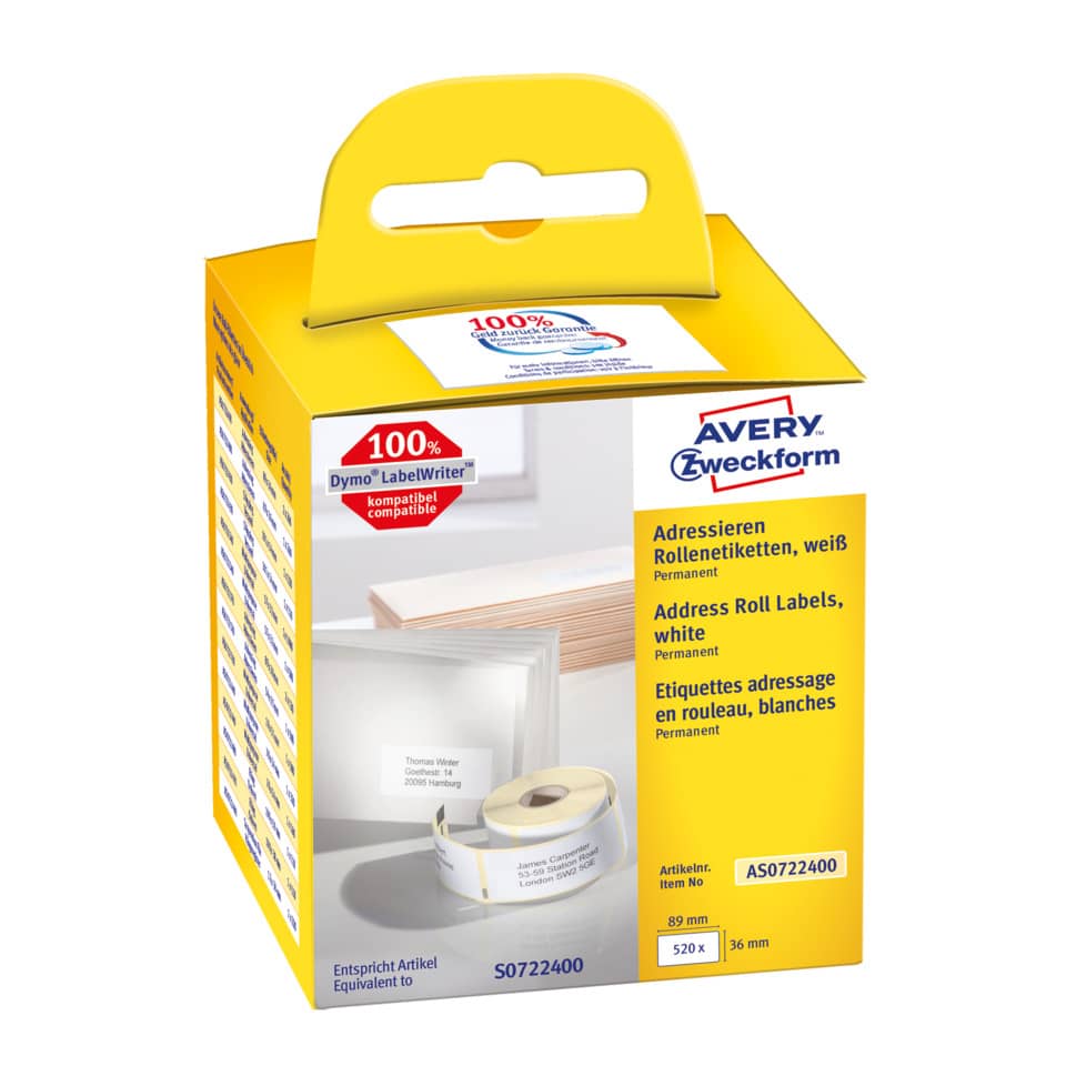 ZWECKFORM AS0722400 permanent