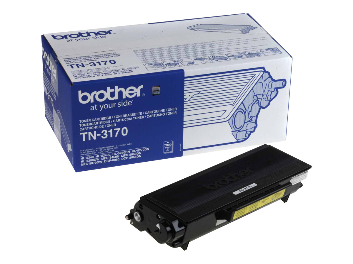 Brother TN3170 - Schwarz - original - Tonerpatrone