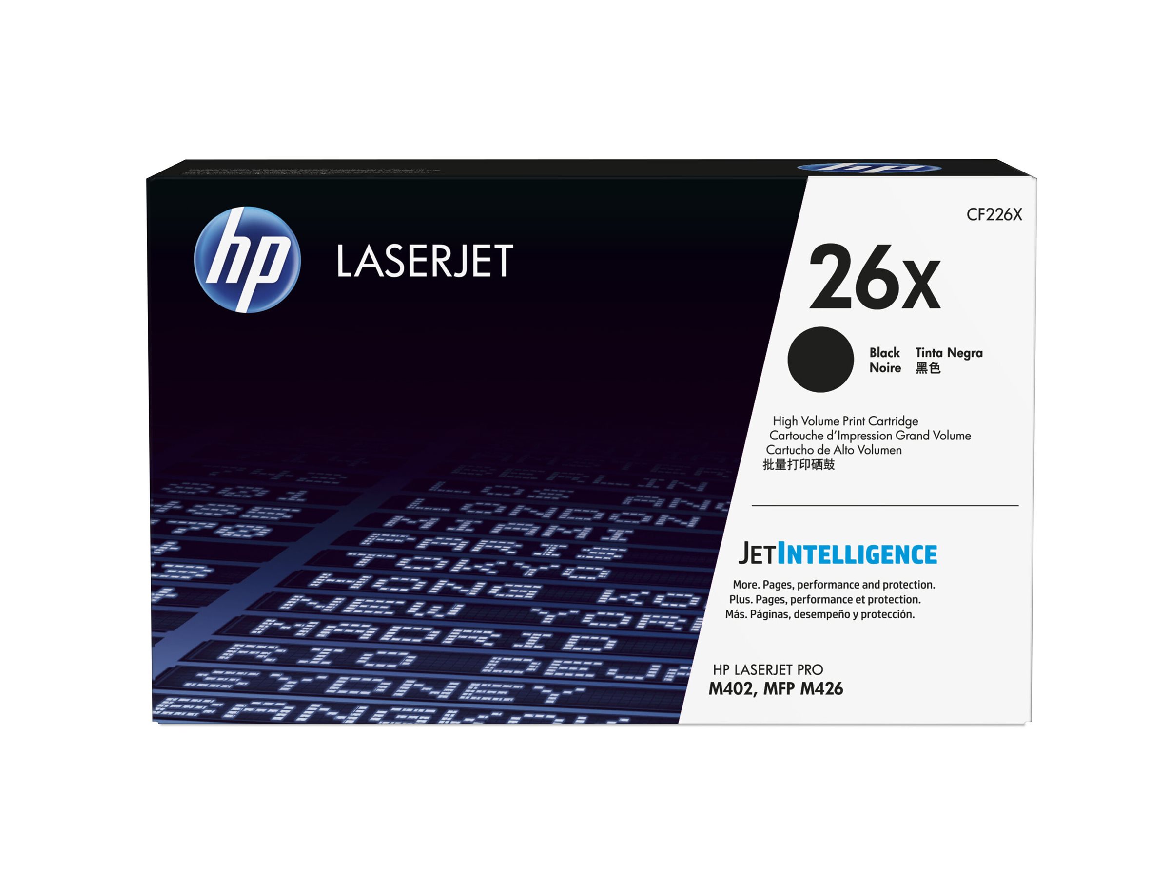 HP 26X - Hohe Ergiebigkeit - Schwarz - original - LaserJet - Tonerpatrone (CF226X)