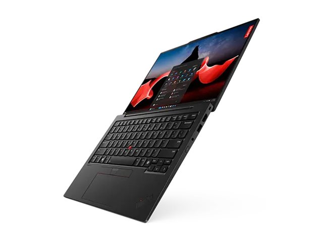Lenovo ThinkPad X1 Carbon Gen 12 21KC - 180°-Scharnierdesign - Intel Core Ultra 7 155U / 1.7 GHz - Evo - Win 11 Pro - Intel Graphics - 32 GB RAM - 1 TB SSD TCG Opal Encryption 2, NVMe, Performance - 35.6 cm (14")