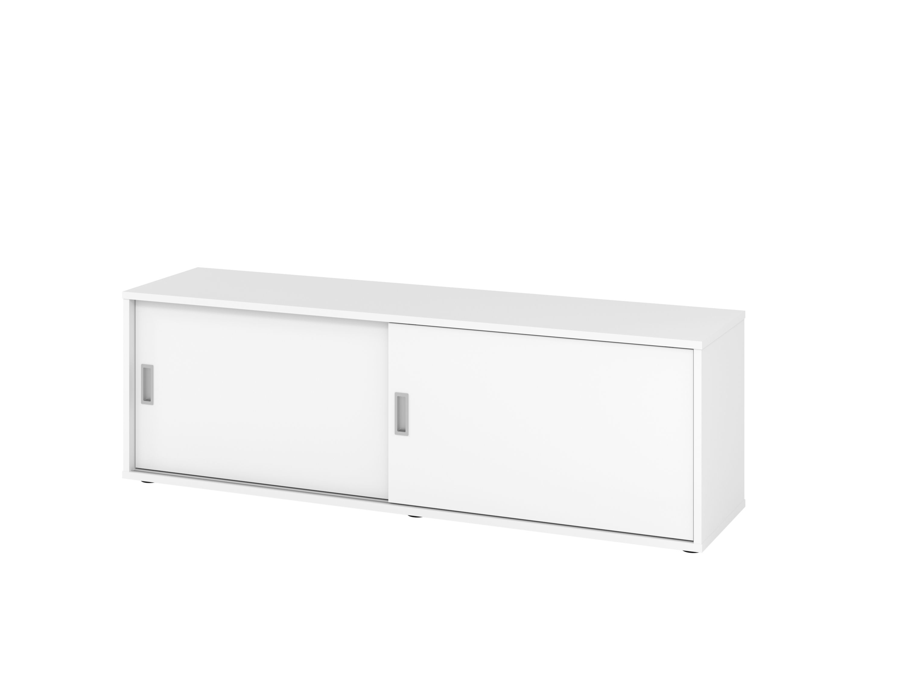 Sideboard 1,5OH, Graphit/Buche