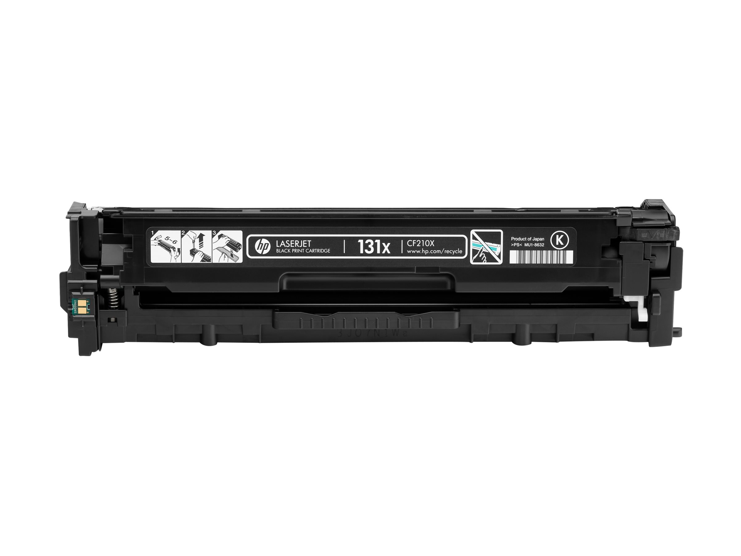 HP 131x - Hohe Ergiebigkeit - Schwarz - original - LaserJet - Tonerpatrone (CF210X)