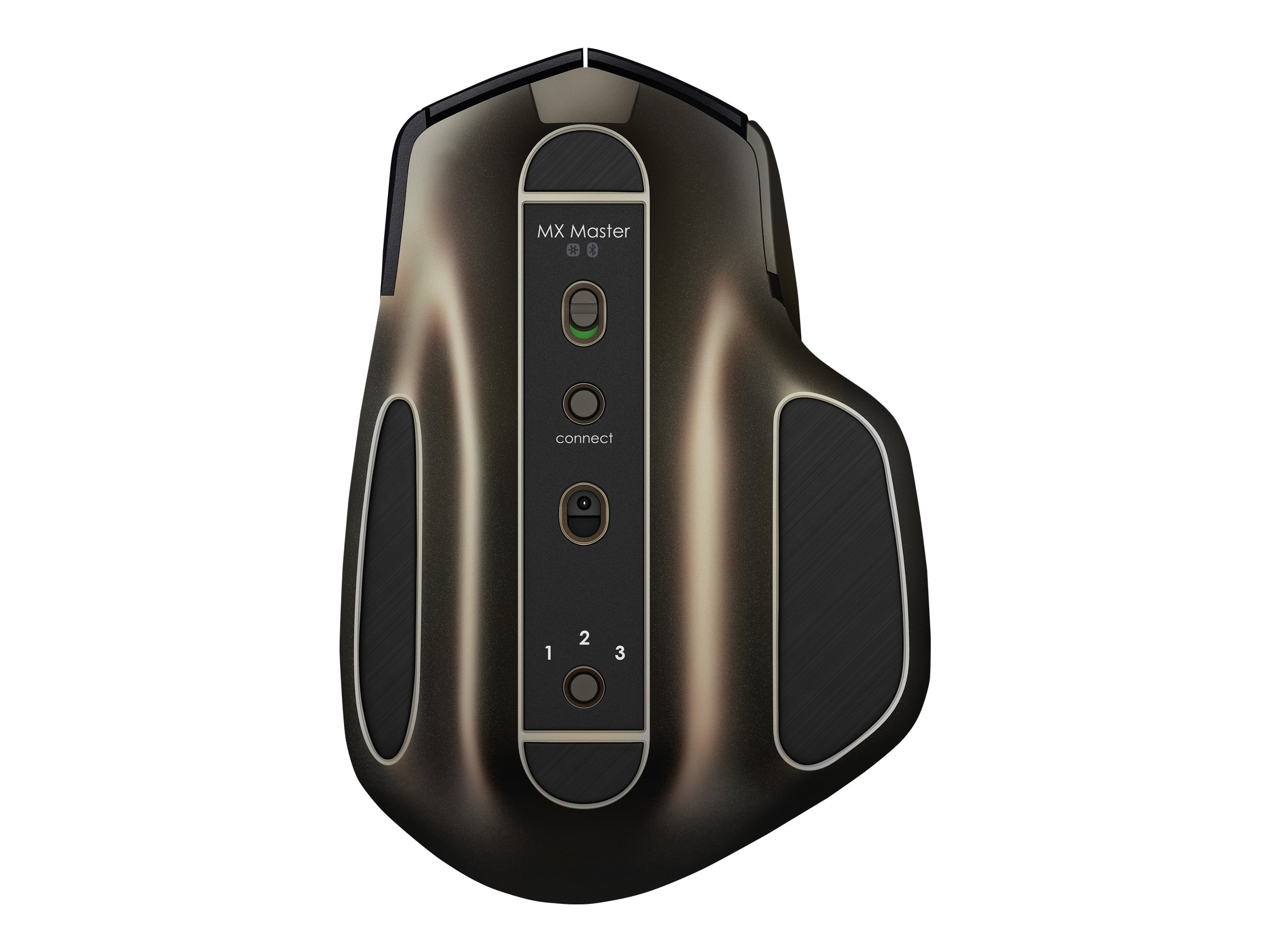 Logitech MX Master - Maus - Laser - 5 Tasten - kabellos - 2.4 GHz, Bluetooth - kabelloser Empfänger (USB)