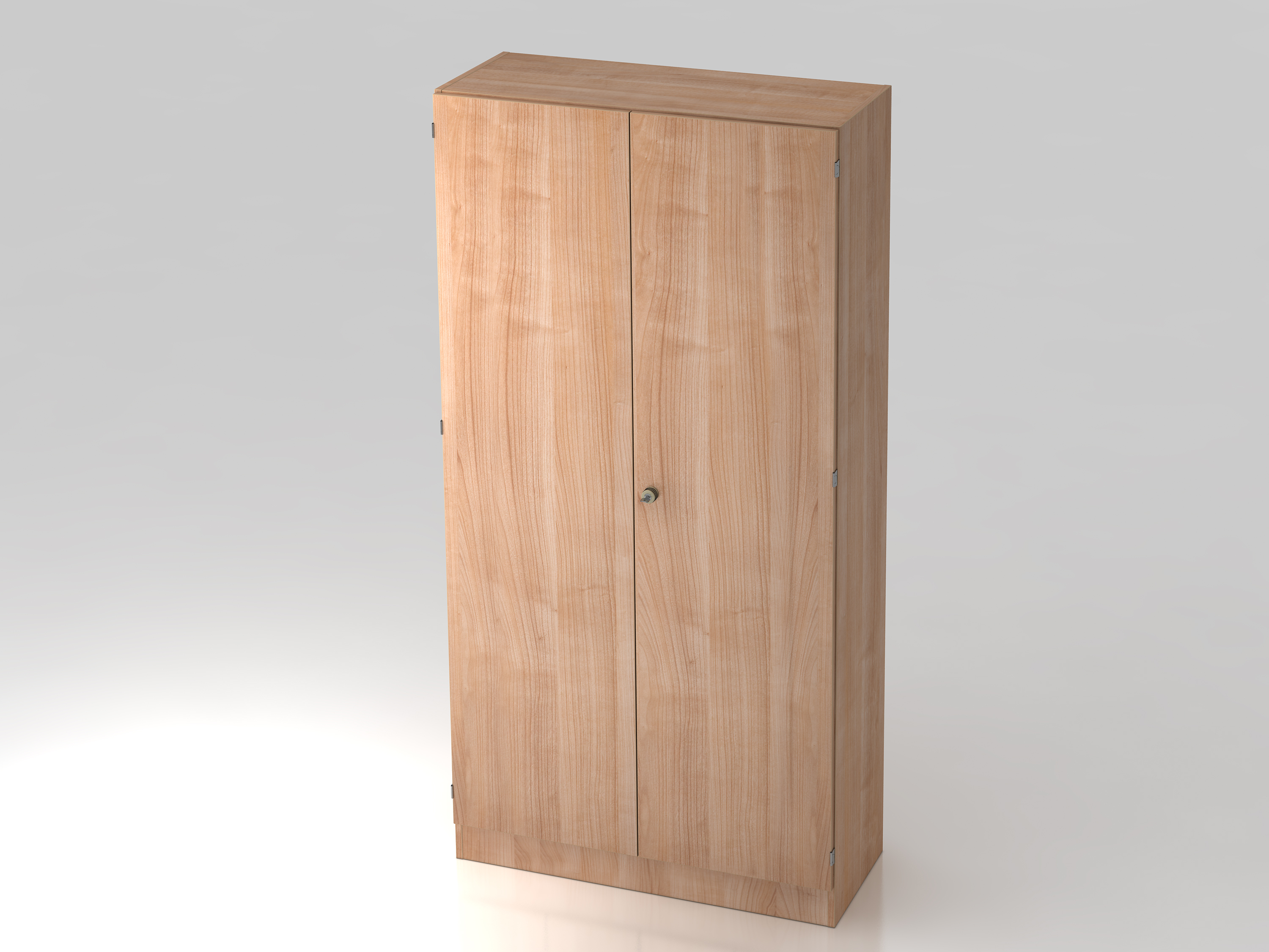 Schrank 5OH,Sockelbl. SG Nussb./Nussb.