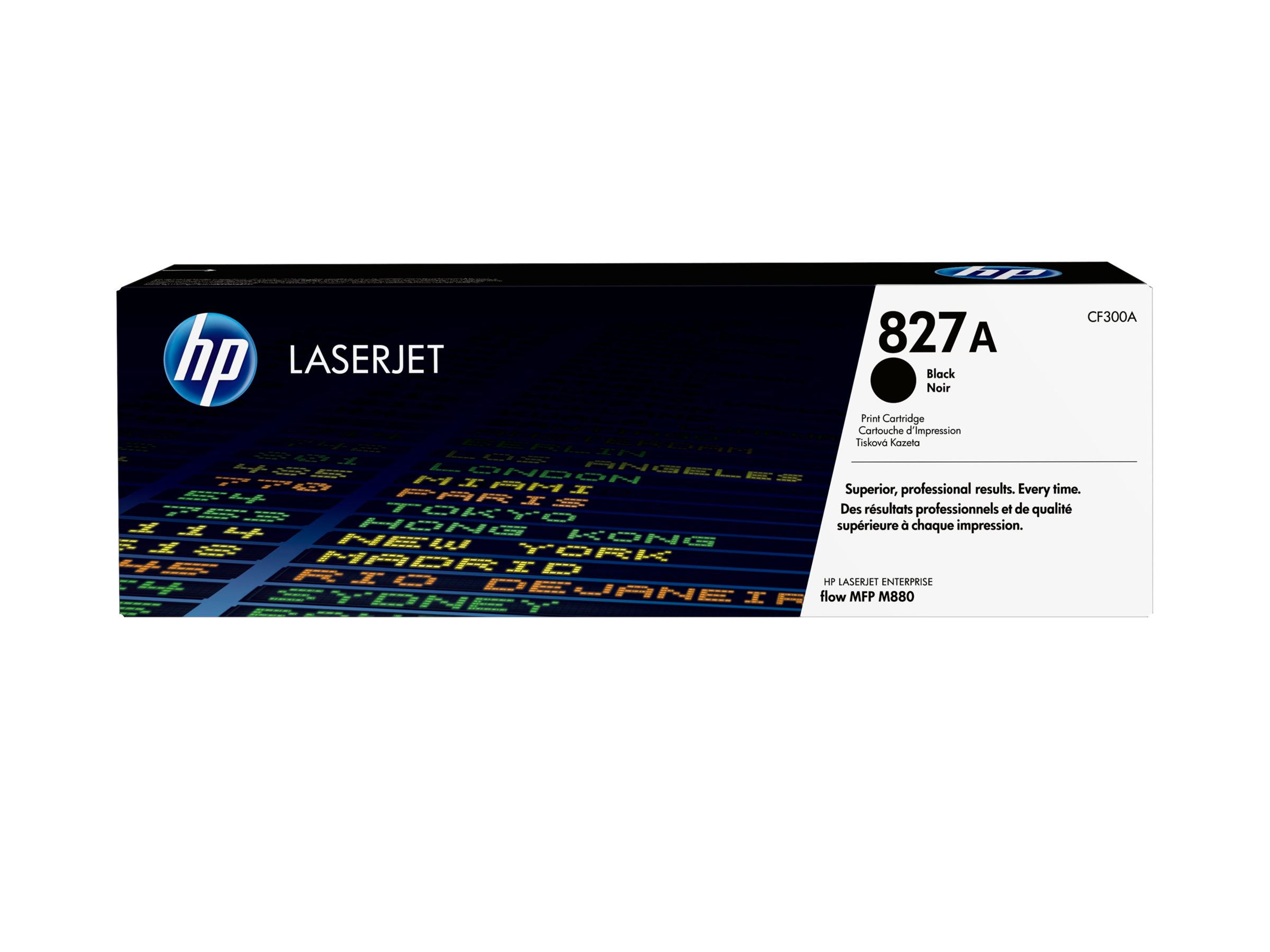 HP 827A - Schwarz - original - LaserJet - Tonerpatrone (CF300A)