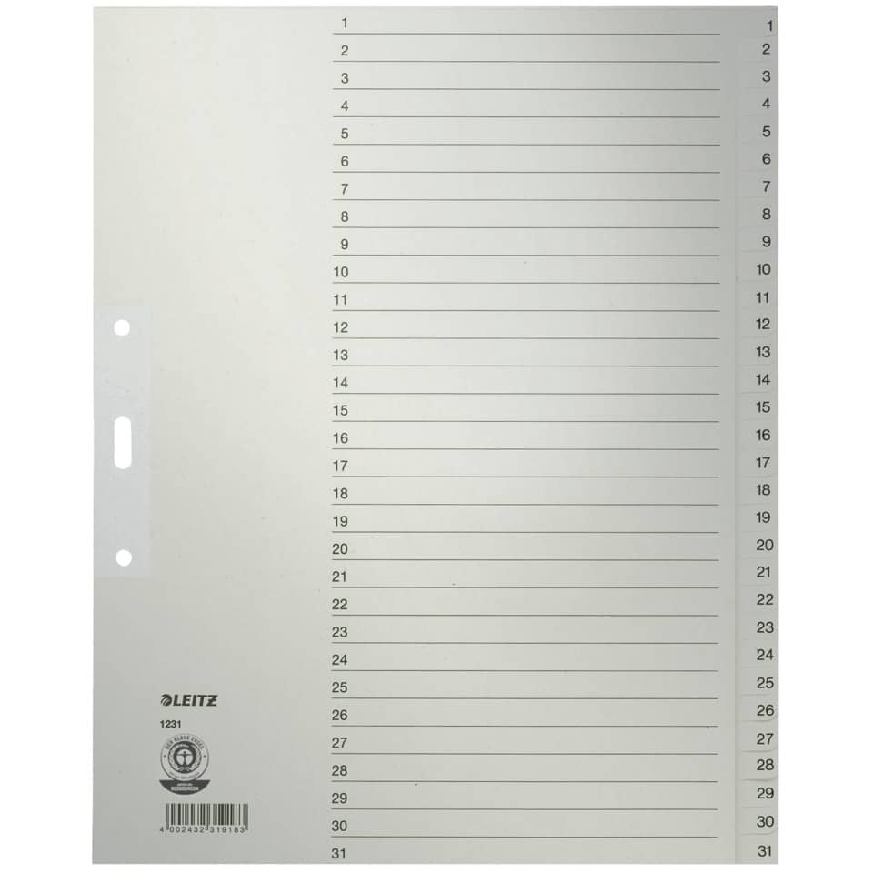 LEITZ 12310085 Papier 31tlg.