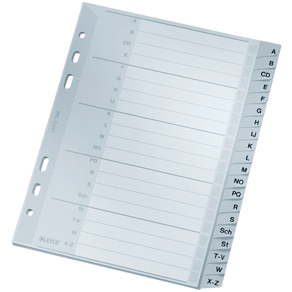 LEITZ 1265-00-00 Plastik 20tlg