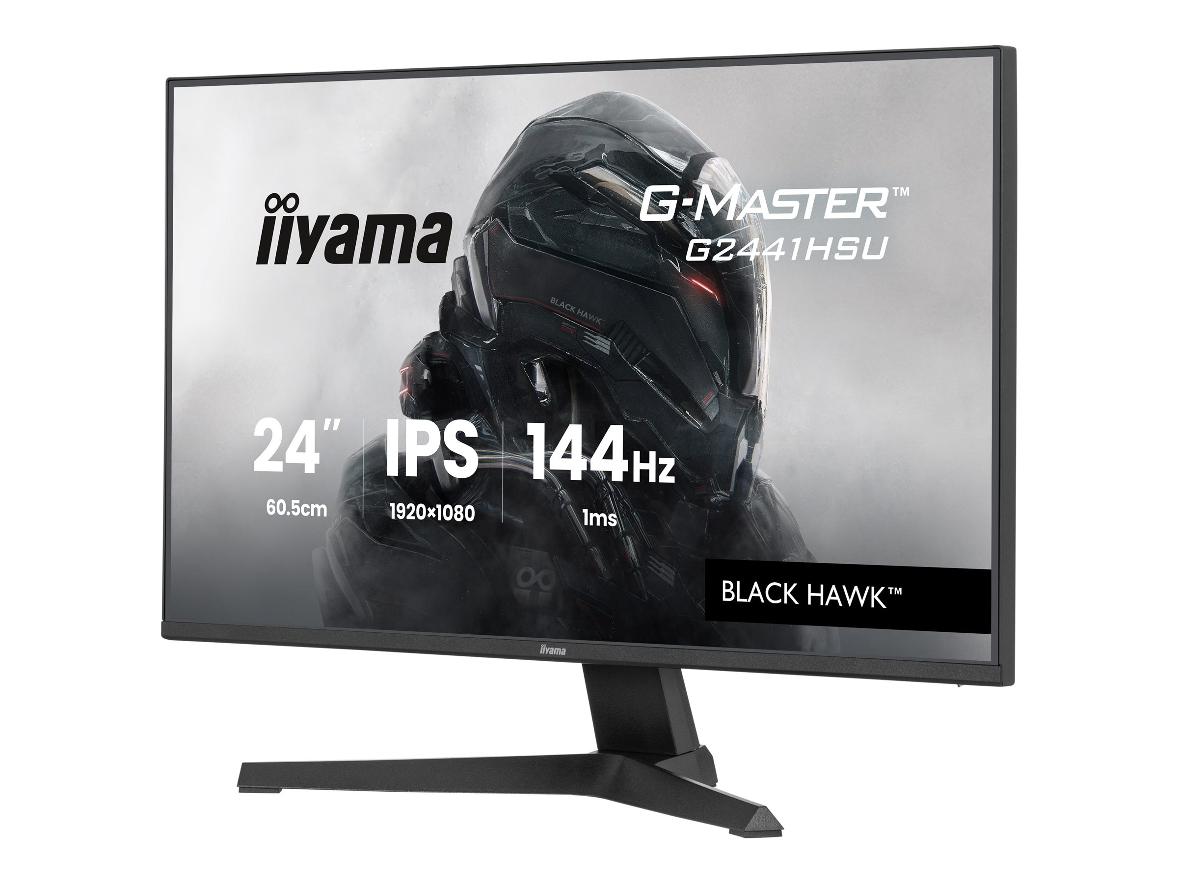 Iiyama G-MASTER Black Hawk G2441HSU-B1 - LED-Monitor - Gaming - 61 cm (24")
