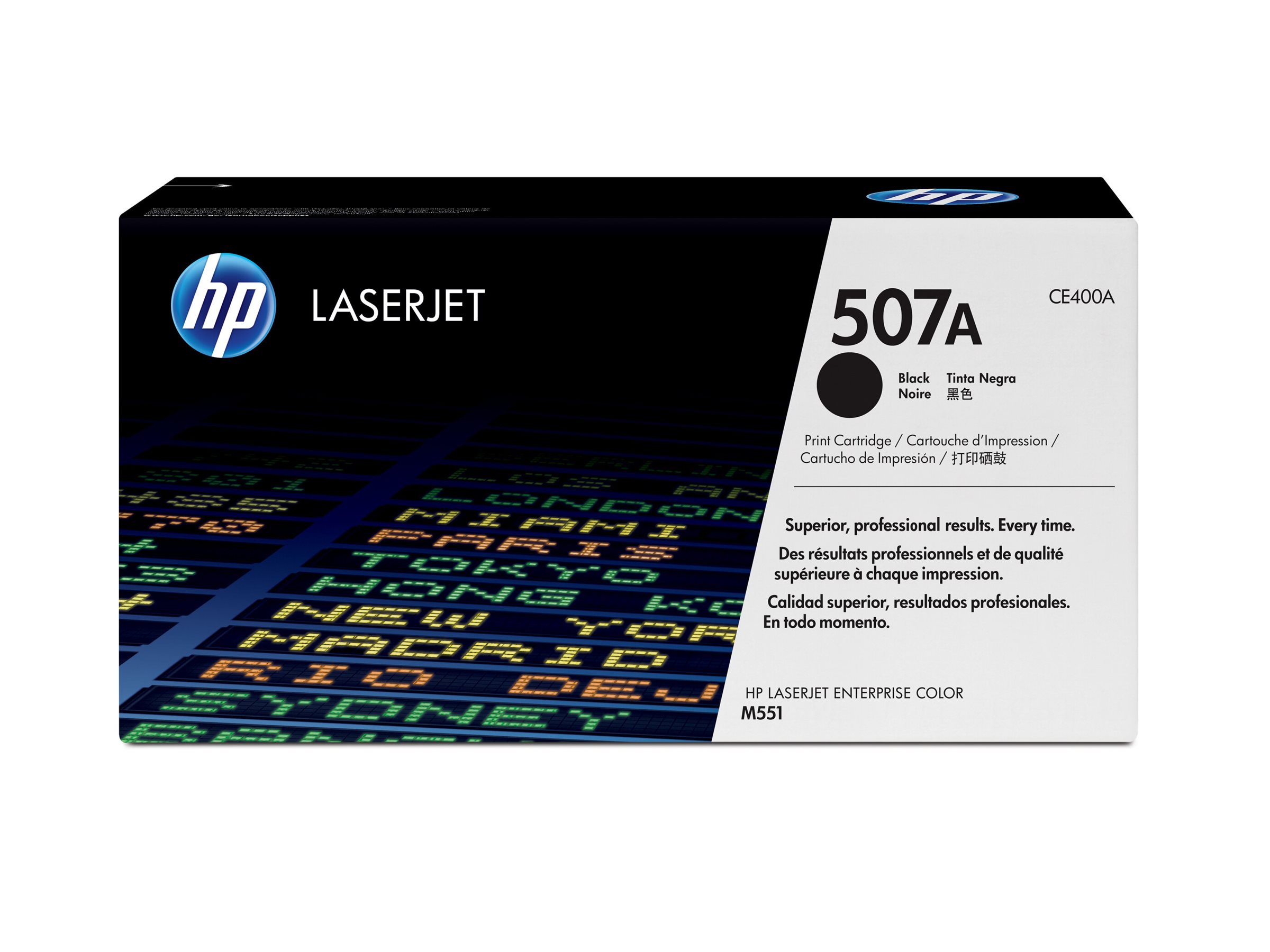 HP 507A - Schwarz - original - LaserJet - Tonerpatrone (CE400A)