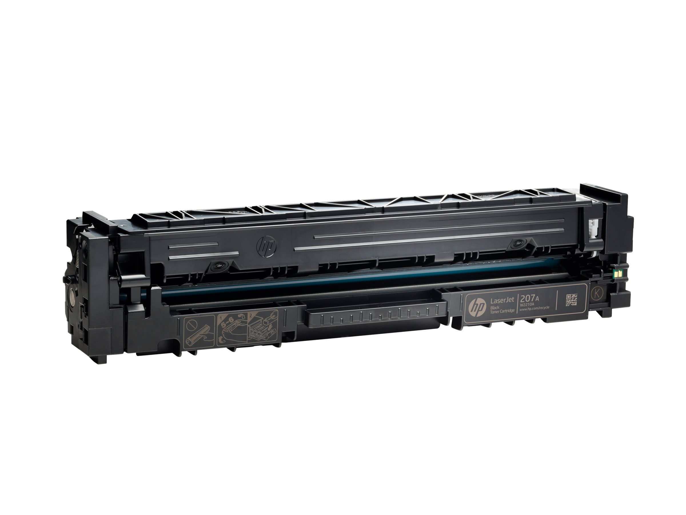 HP 207A - Schwarz - original - LaserJet - Tonerpatrone (W2210A)