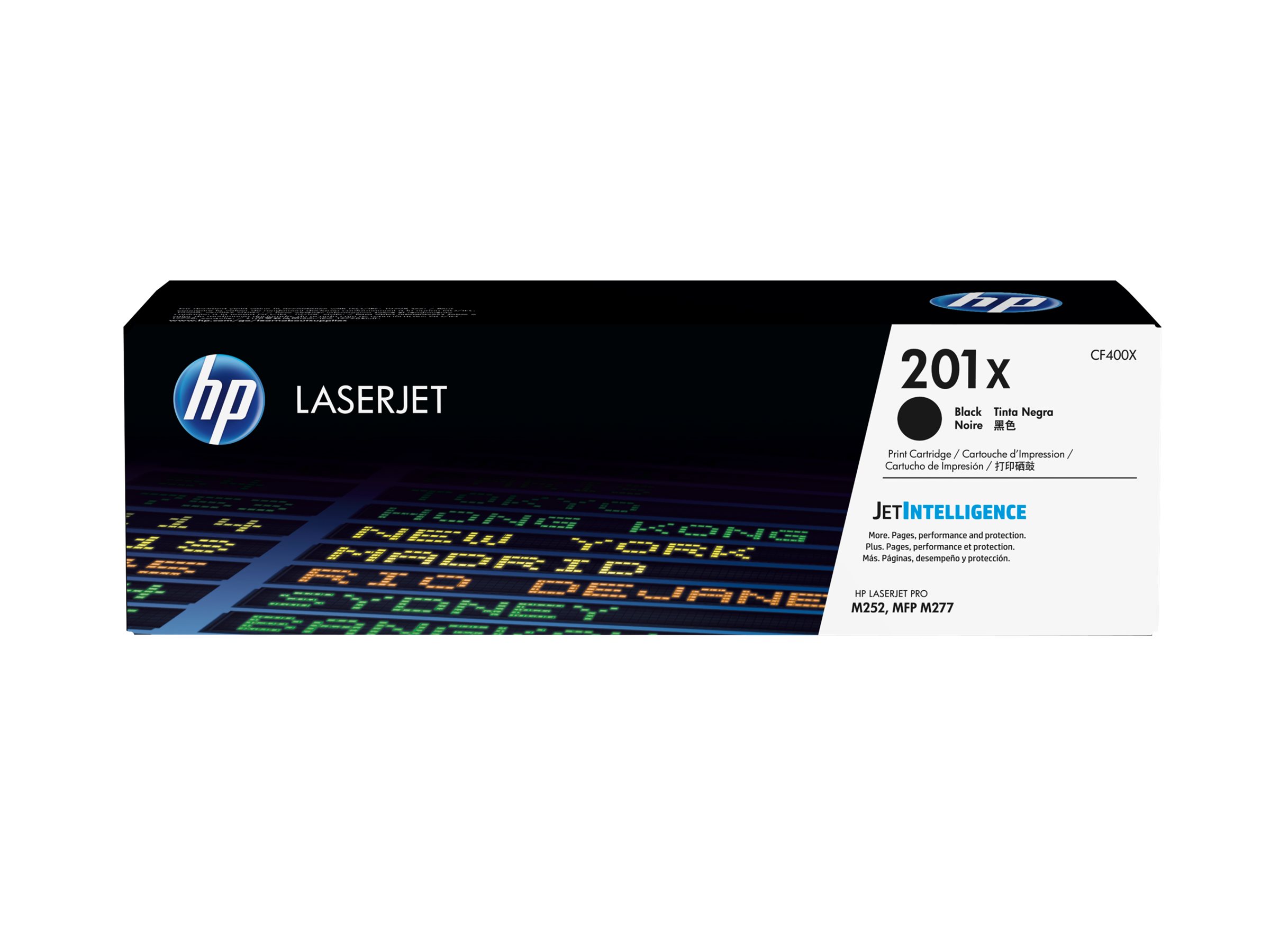 HP 201X - Hohe Ergiebigkeit - Schwarz - original - LaserJet - Tonerpatrone (CF400X)