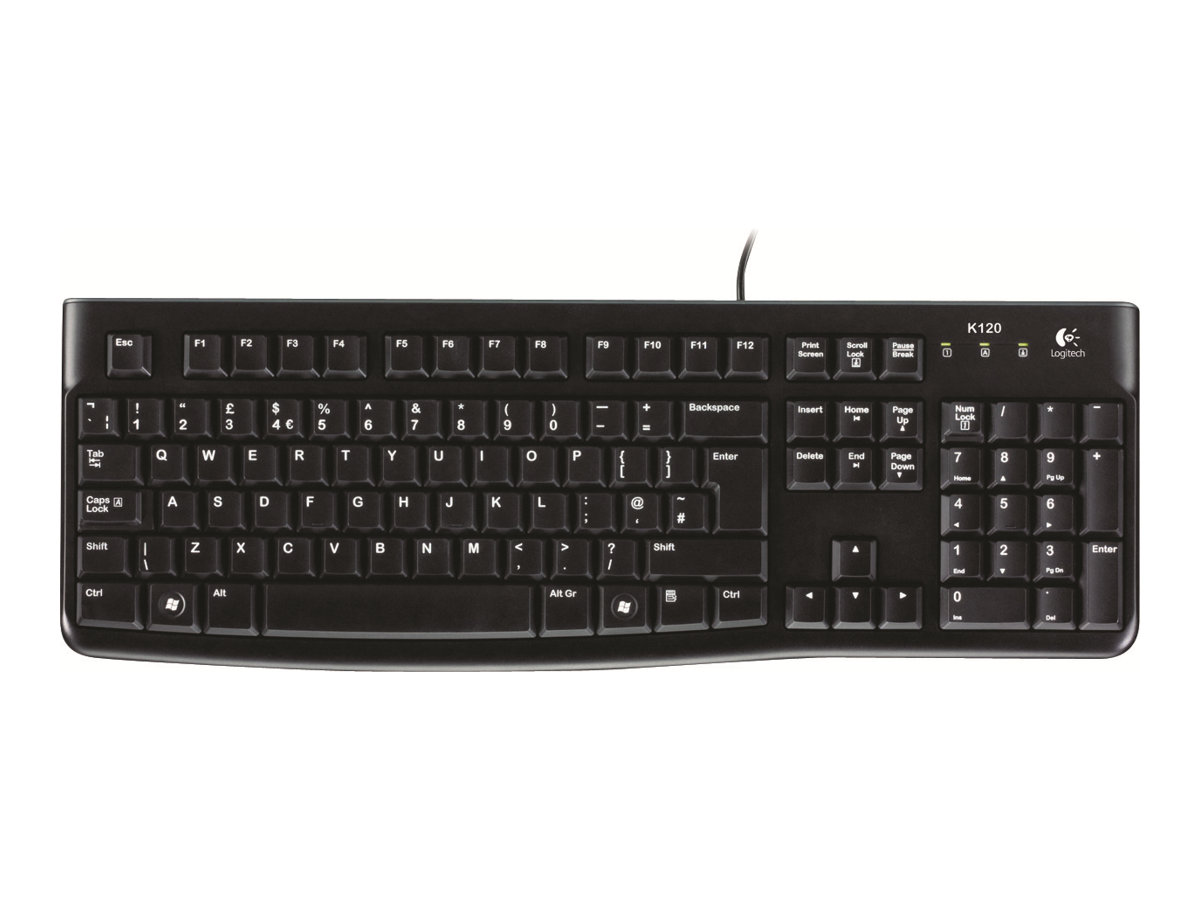 Logitech K120 - Tastatur - USB - Tschechisch