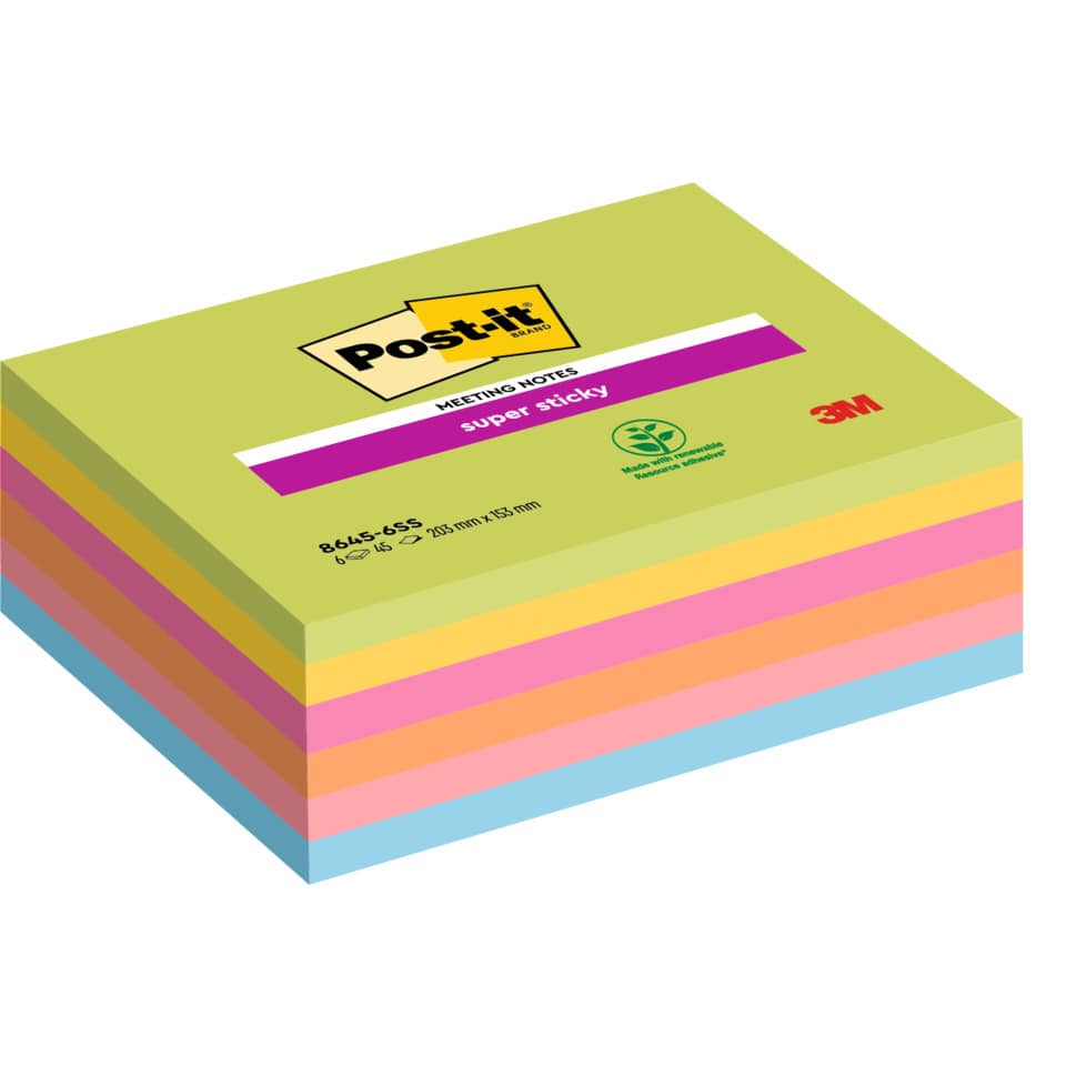 POST-IT 8645-6SS-EU 152x203mm