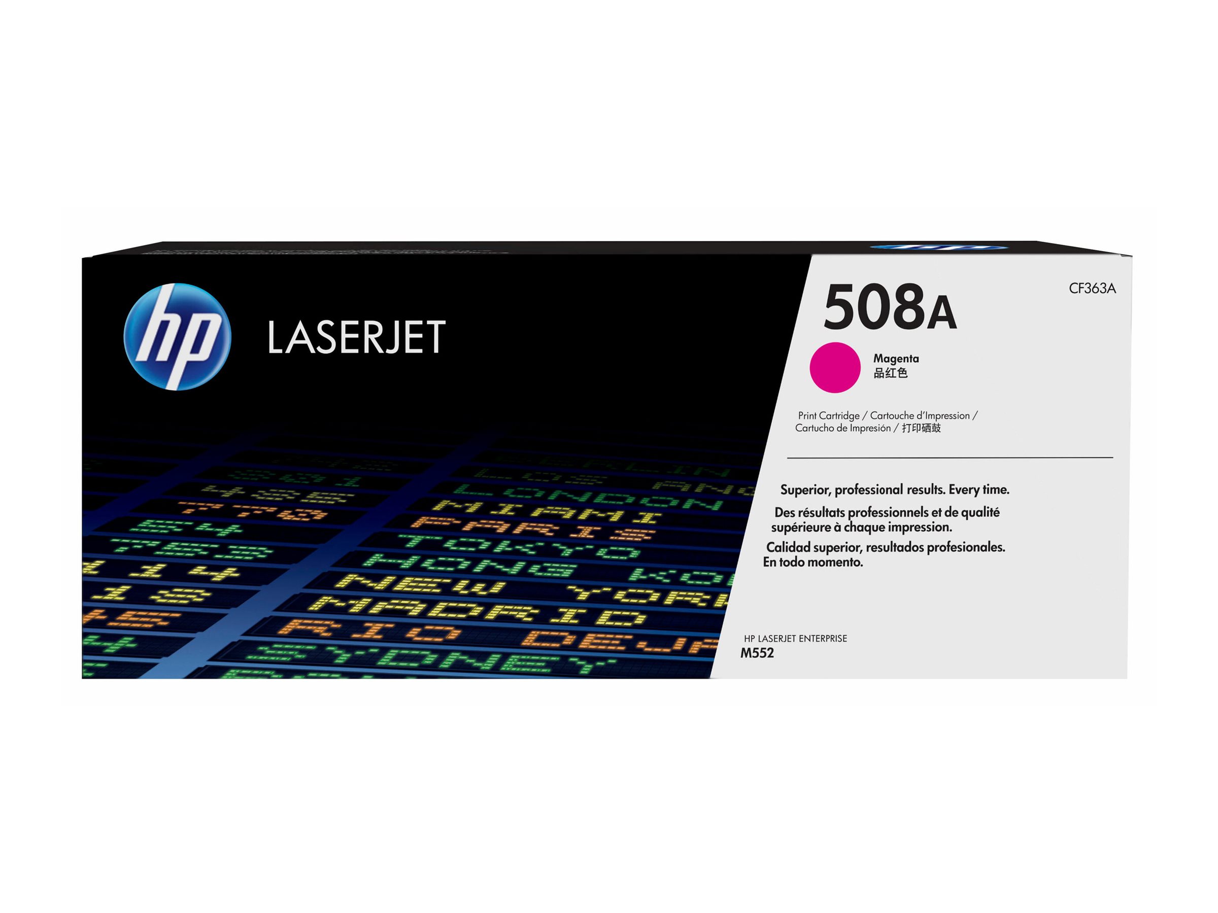 HP 508A - Magenta - original - LaserJet - Tonerpatrone (CF363A)