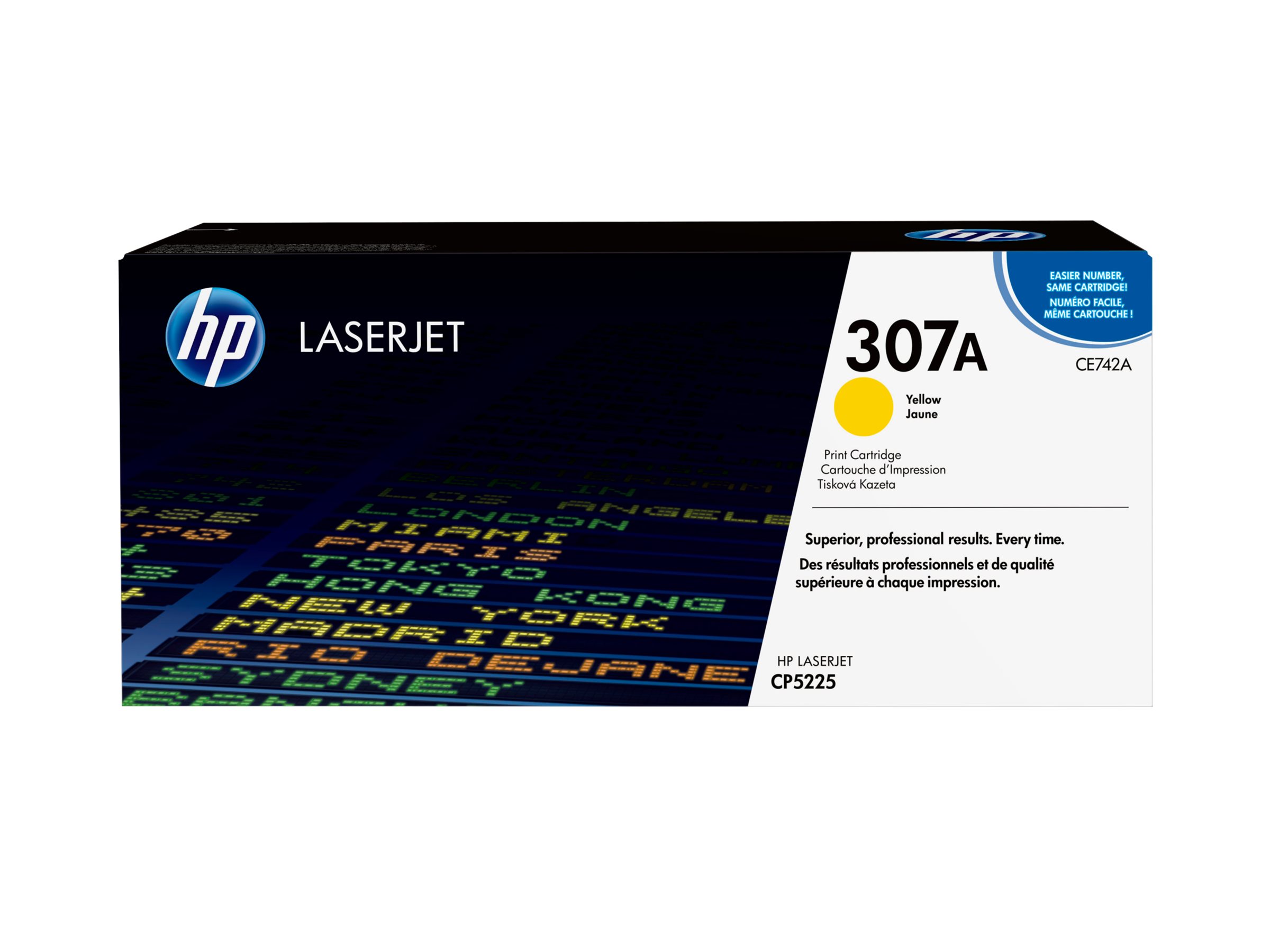 HP 307A - Gelb - original - LaserJet - Tonerpatrone (CE742A)