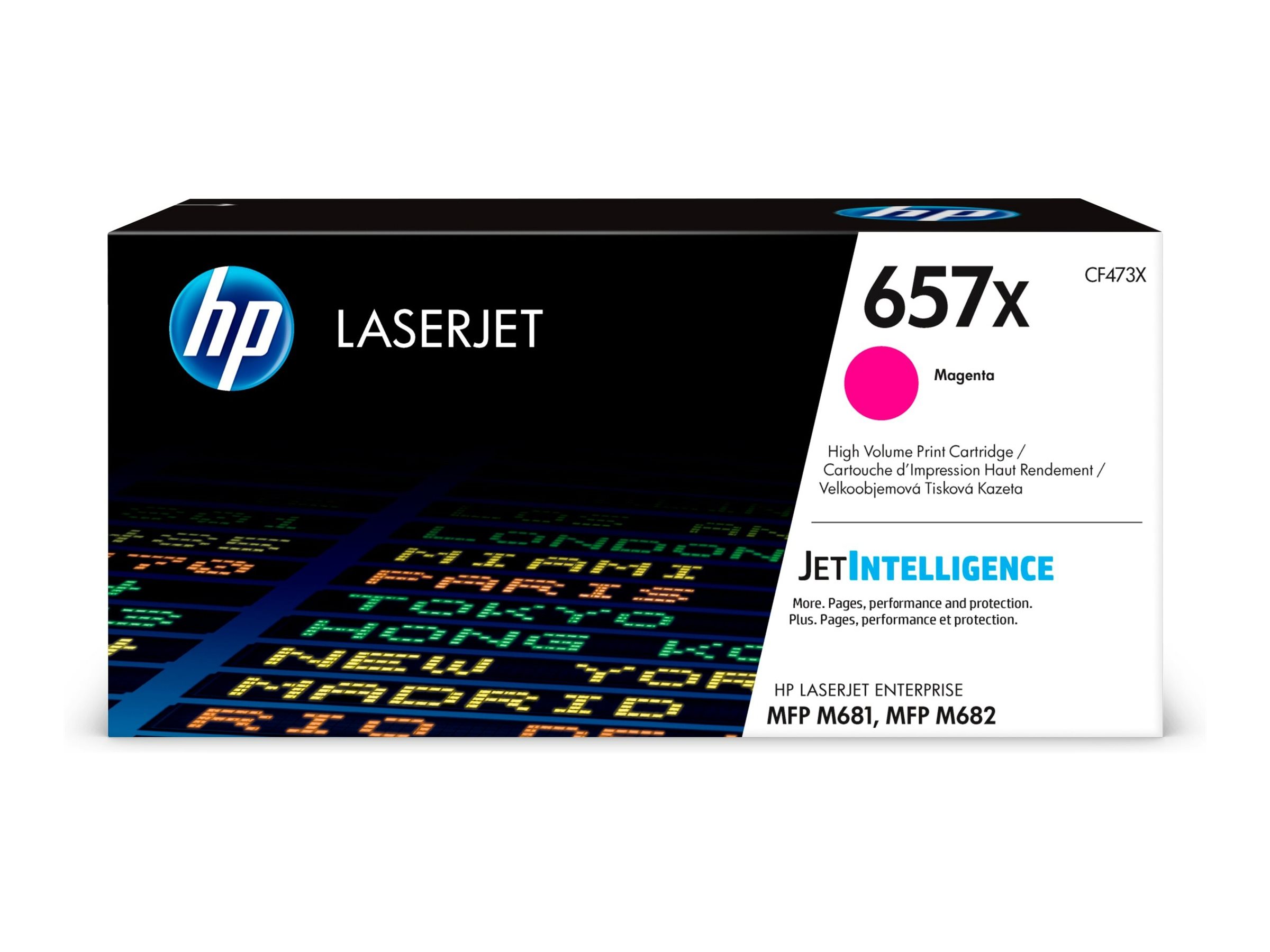 HP 657X - Hohe Ergiebigkeit - Magenta - original - LaserJet - Tonerpatrone (CF473X)