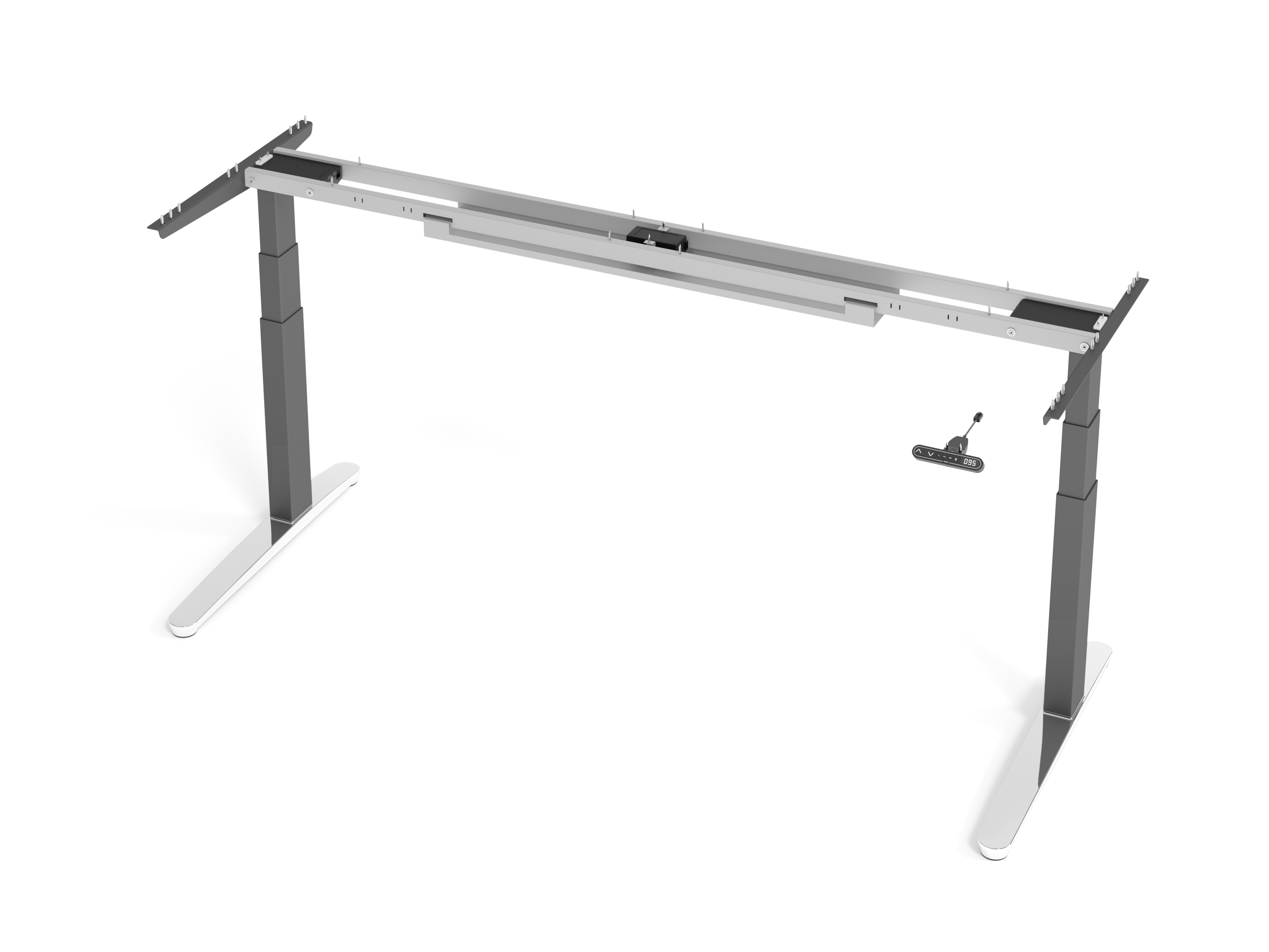 Schreibtischgestell XBHM20G Graphit Po