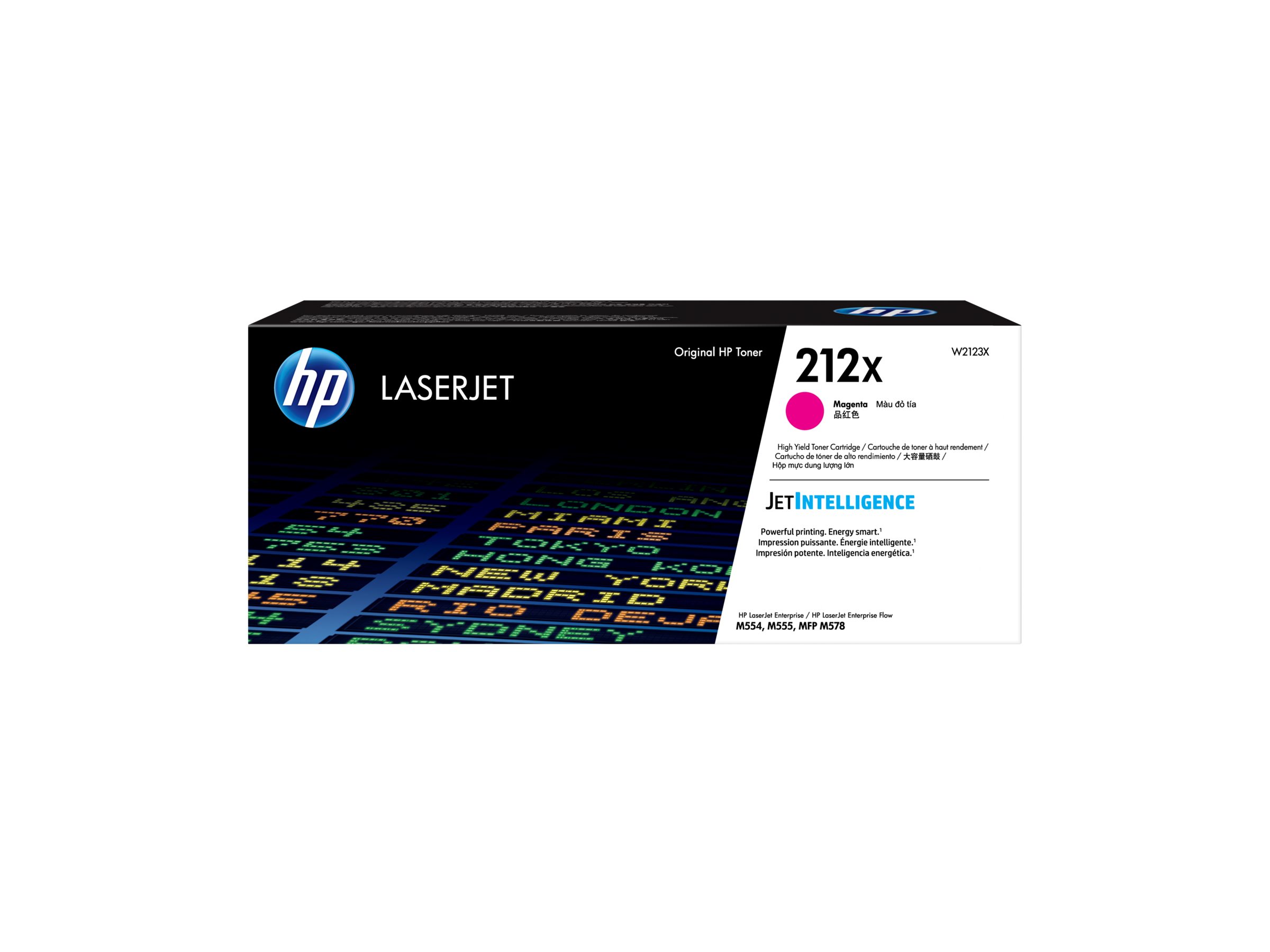 HP 212X - Hohe Ergiebigkeit - Magenta - original - LaserJet - Tonerpatrone (W2123X)