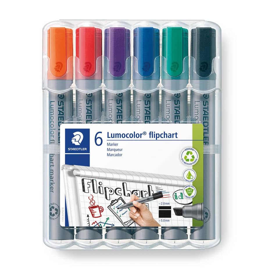 STAEDTLER 356 B WP6 nachfüllbar Keilsp.