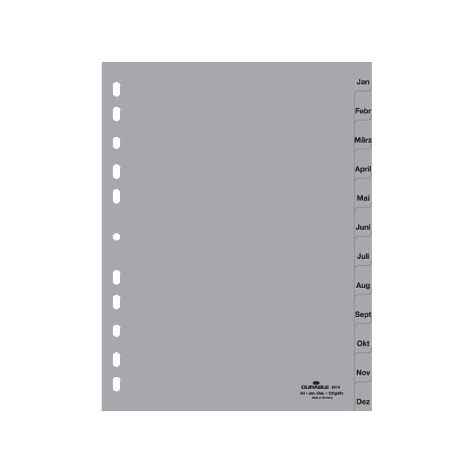 DURABLE 6514 10 geprägte Taben