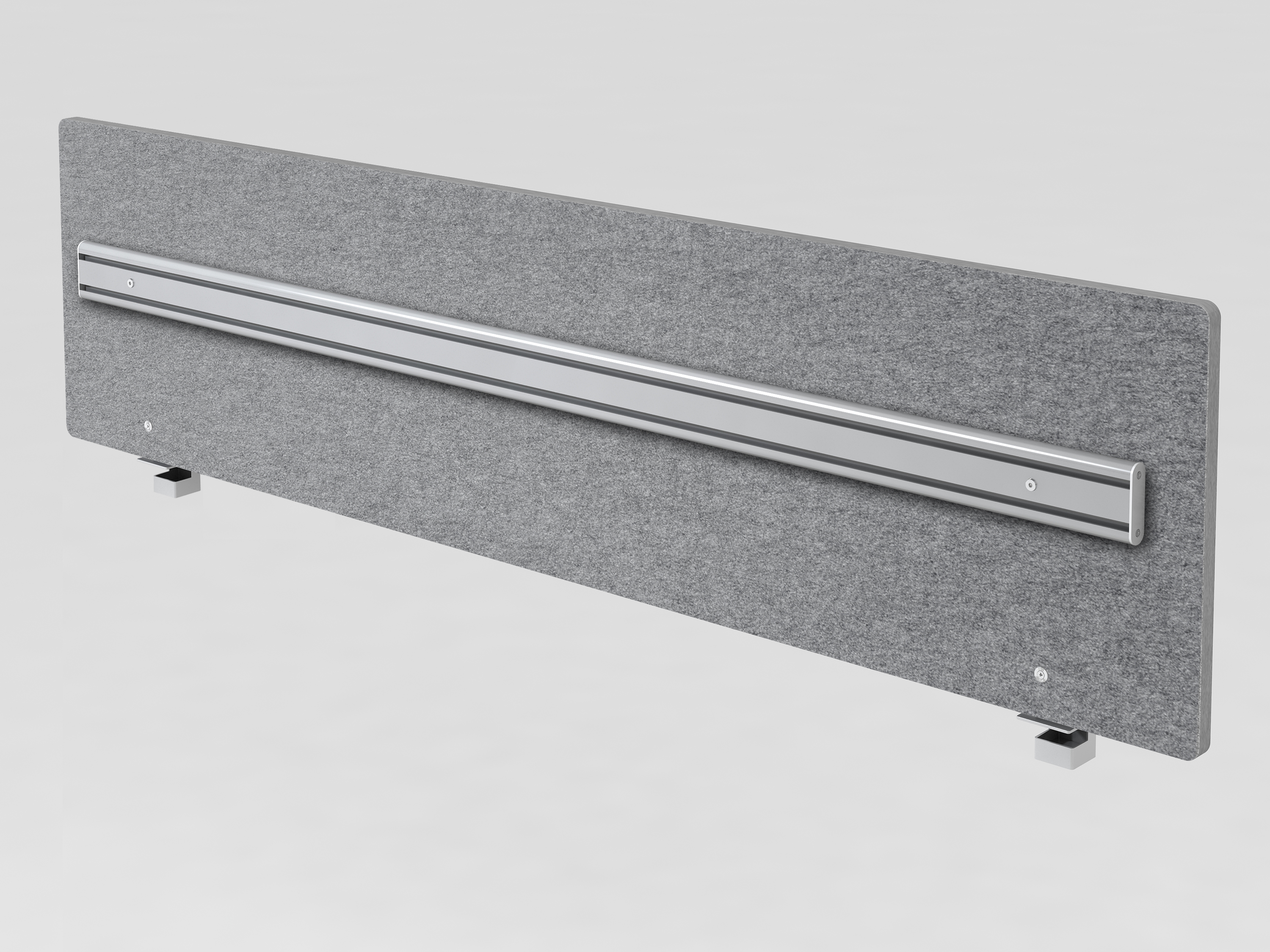 Akustik-ORGAwand 200cm, Grau-meliert