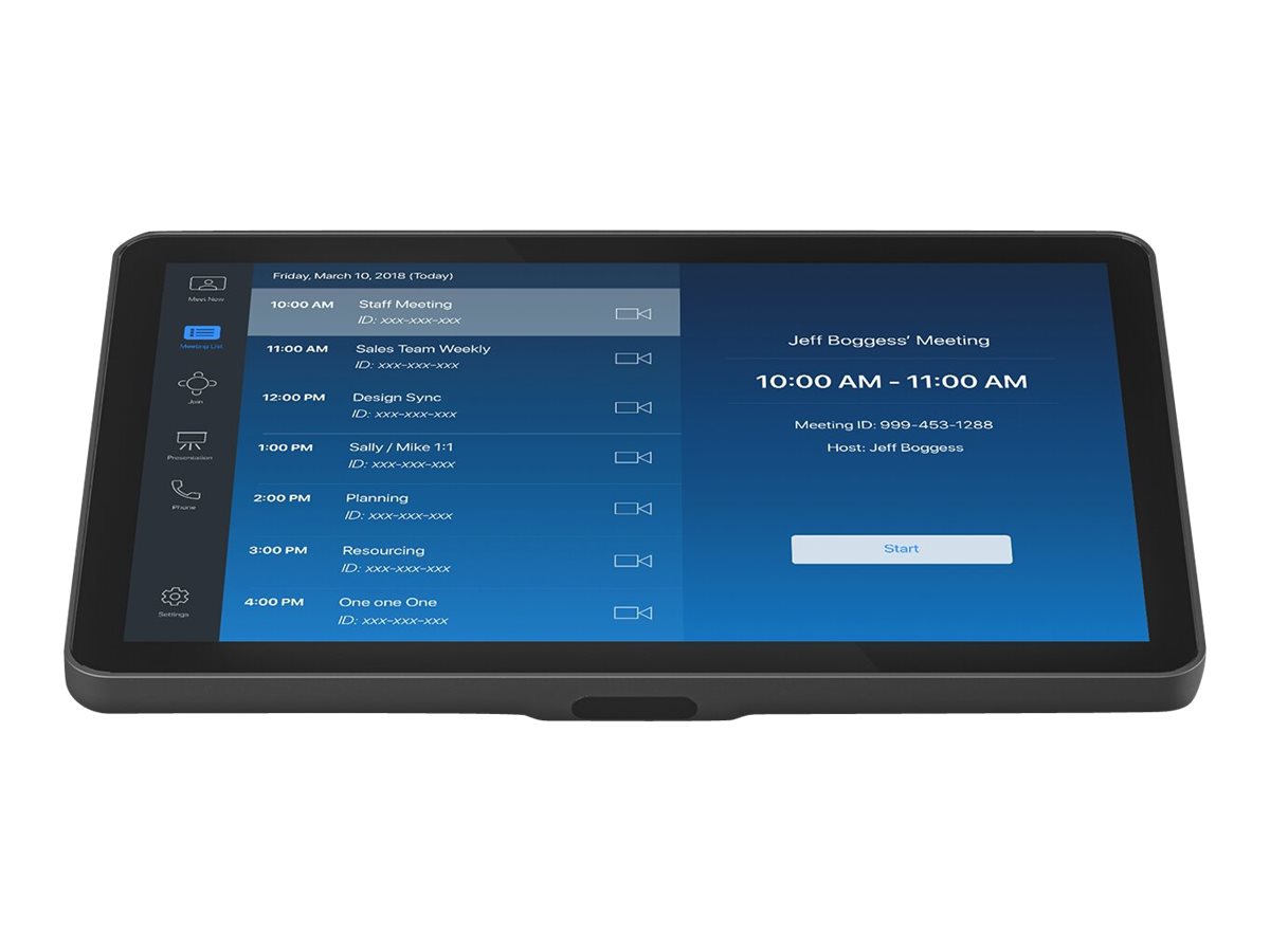 Logitech Kit für Videokonferenzen (Logitech Rally Bar, Logitech Tap IP)
