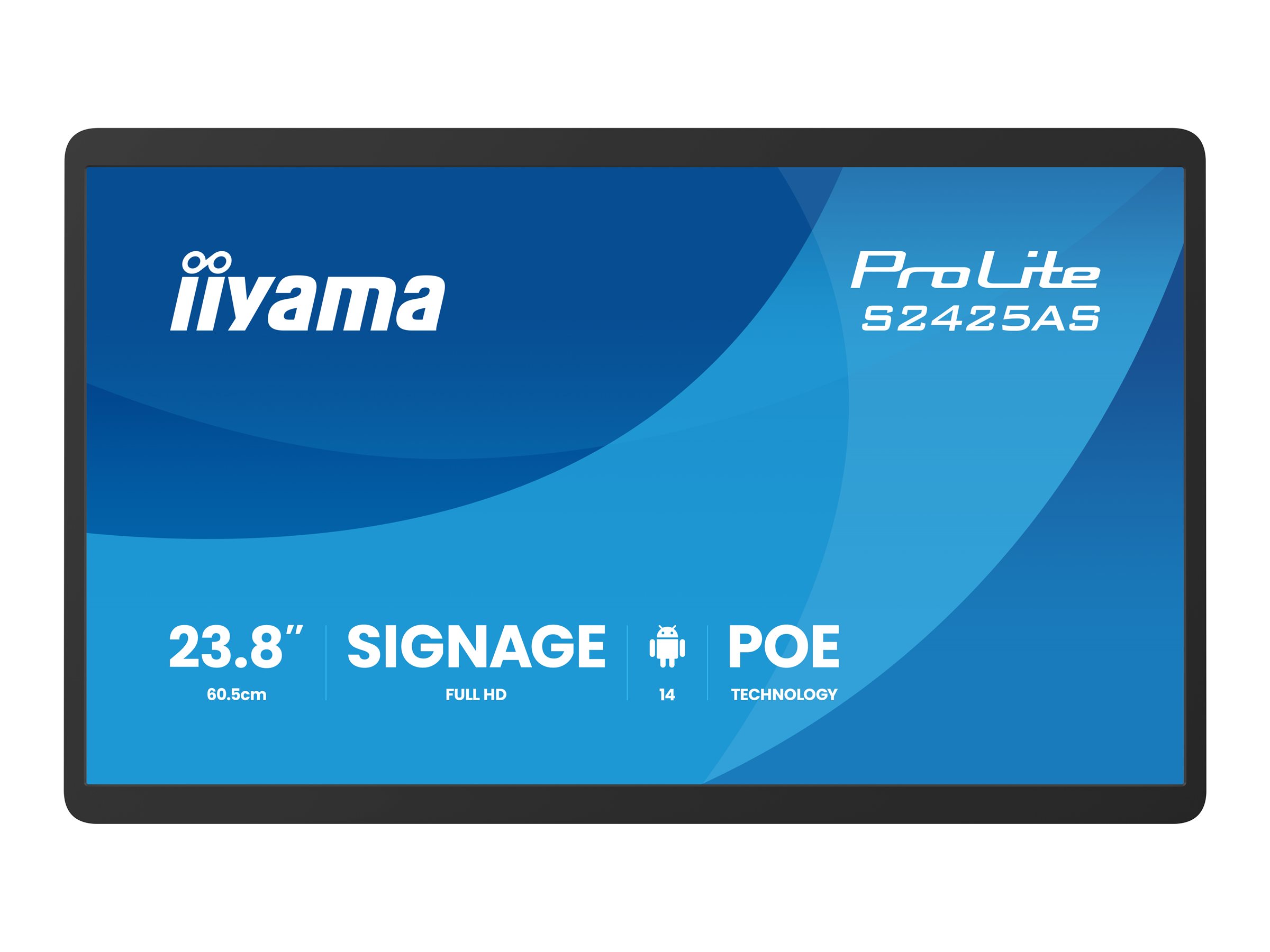 Iiyama ProLite S2425AS-B1P - 61 cm (24") Diagonalklasse (60.5 cm (23.8")