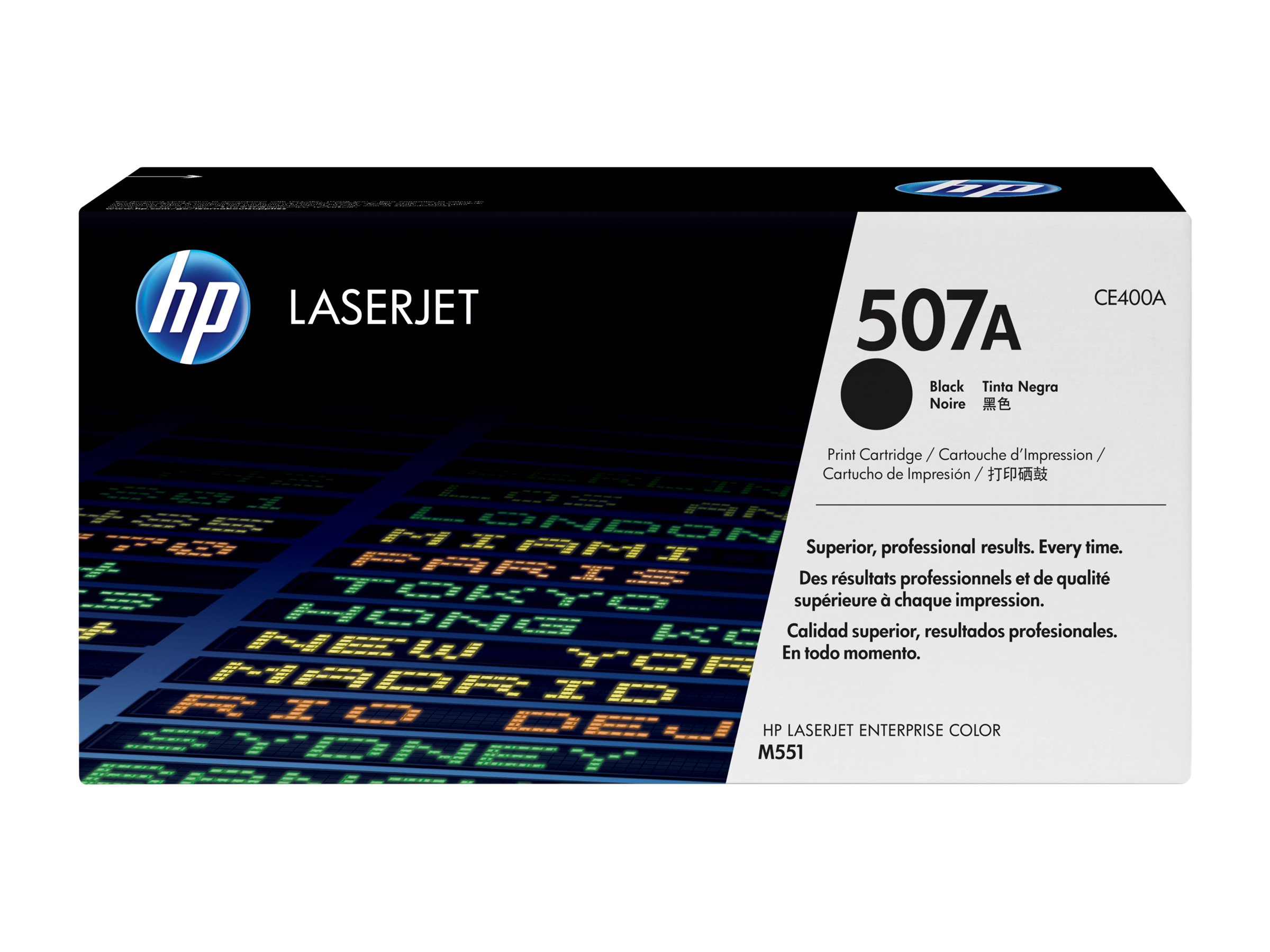 HP 507A - Schwarz - original - LaserJet - Tonerpatrone (CE400A)