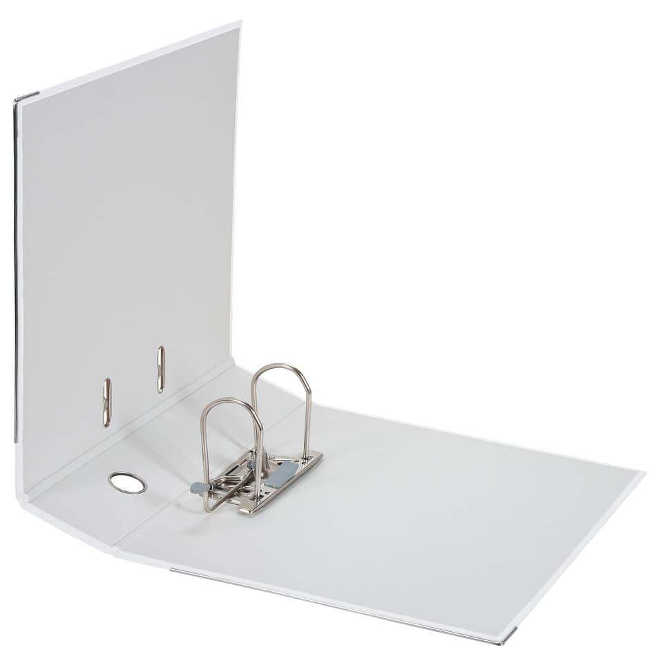 Recycolor-Ordner - A4, 8 cm, weiß