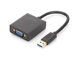 DIGITUS USB-A 3.2 Gen 1 zu VGA Grafik Adapter