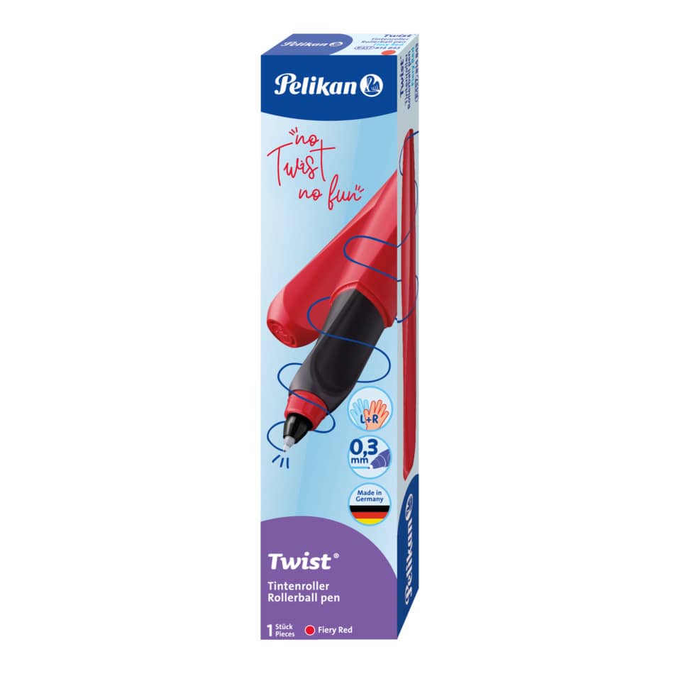 Tintenroller Twist® - Fiery Red