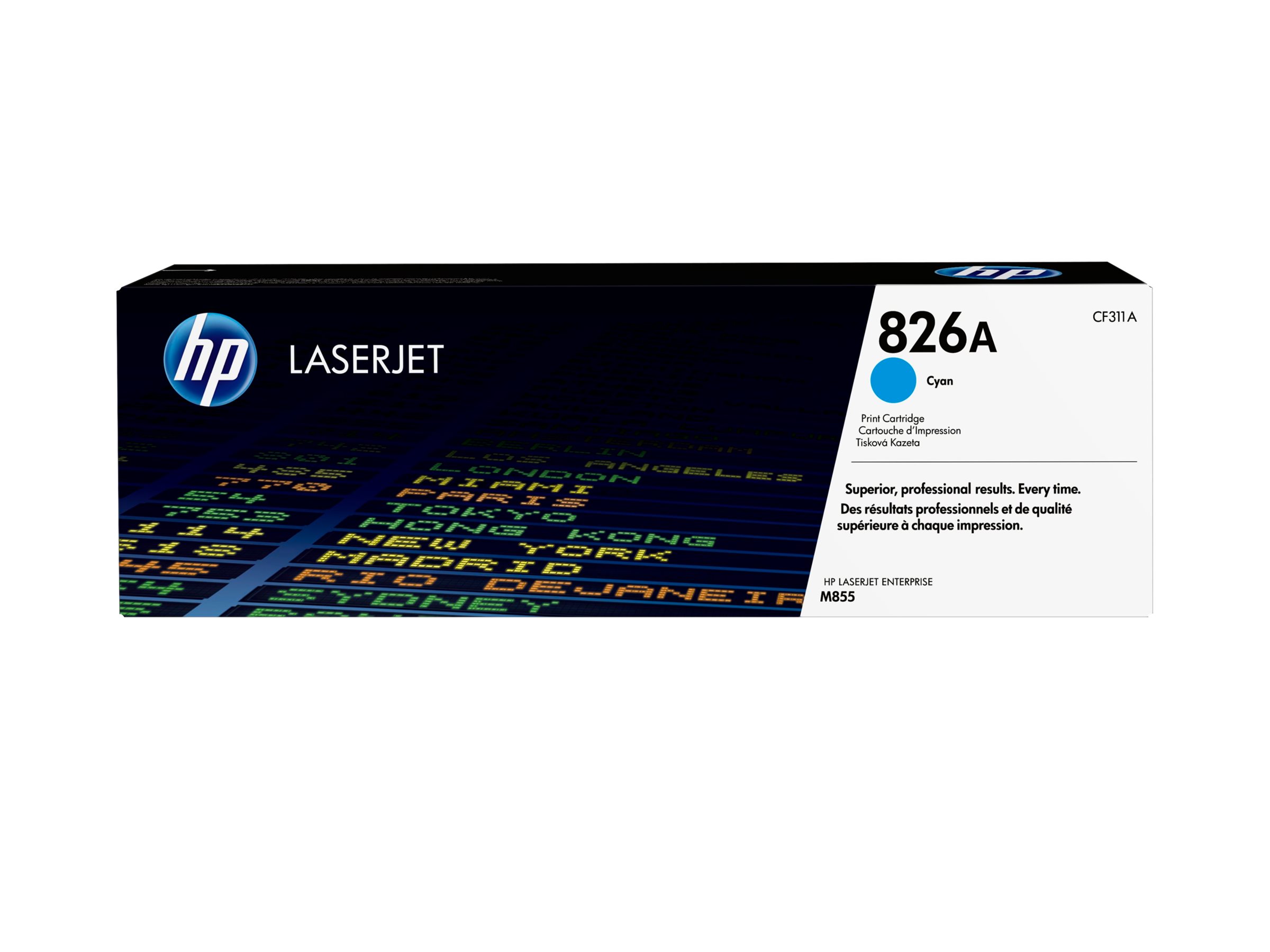 HP 826A - Cyan - original - LaserJet - Tonerpatrone (CF311A)