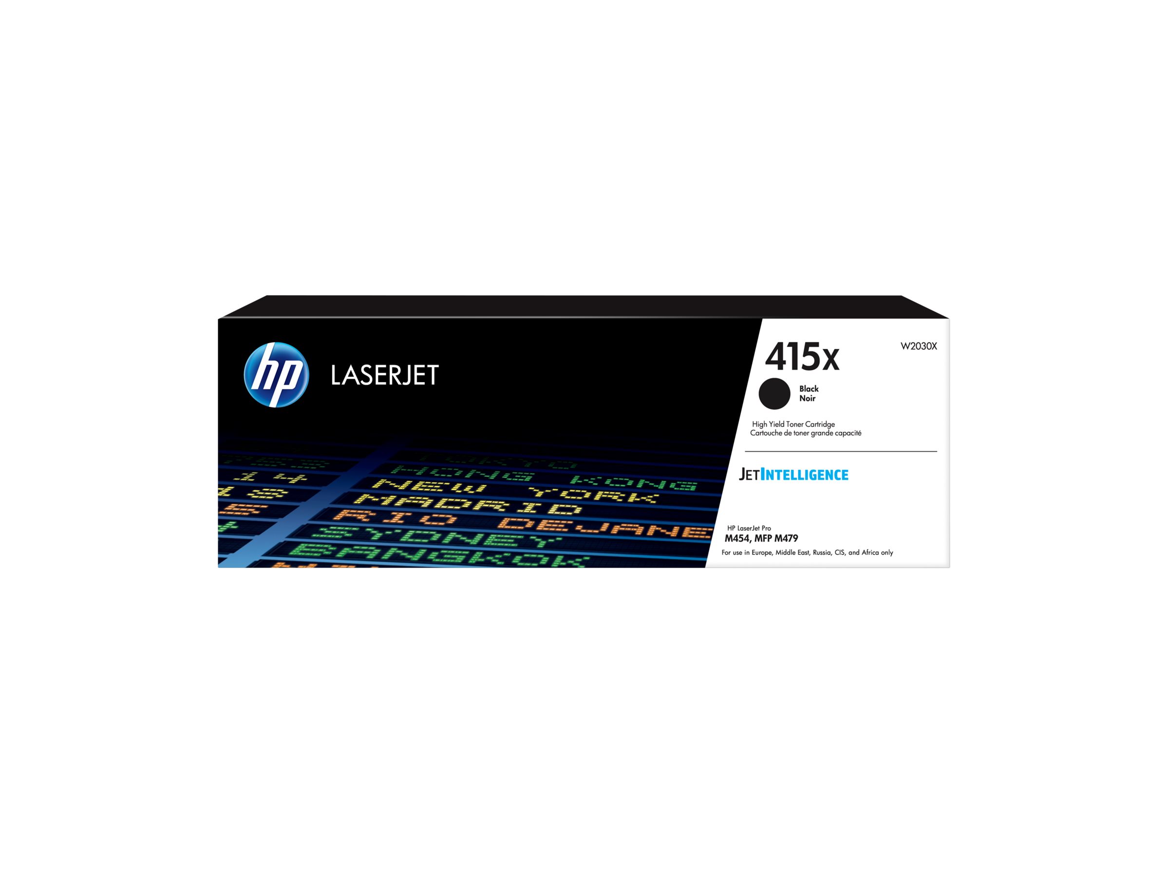 HP 415X - Hohe Ergiebigkeit - Schwarz - original - LaserJet - Tonerpatrone (W2030X)