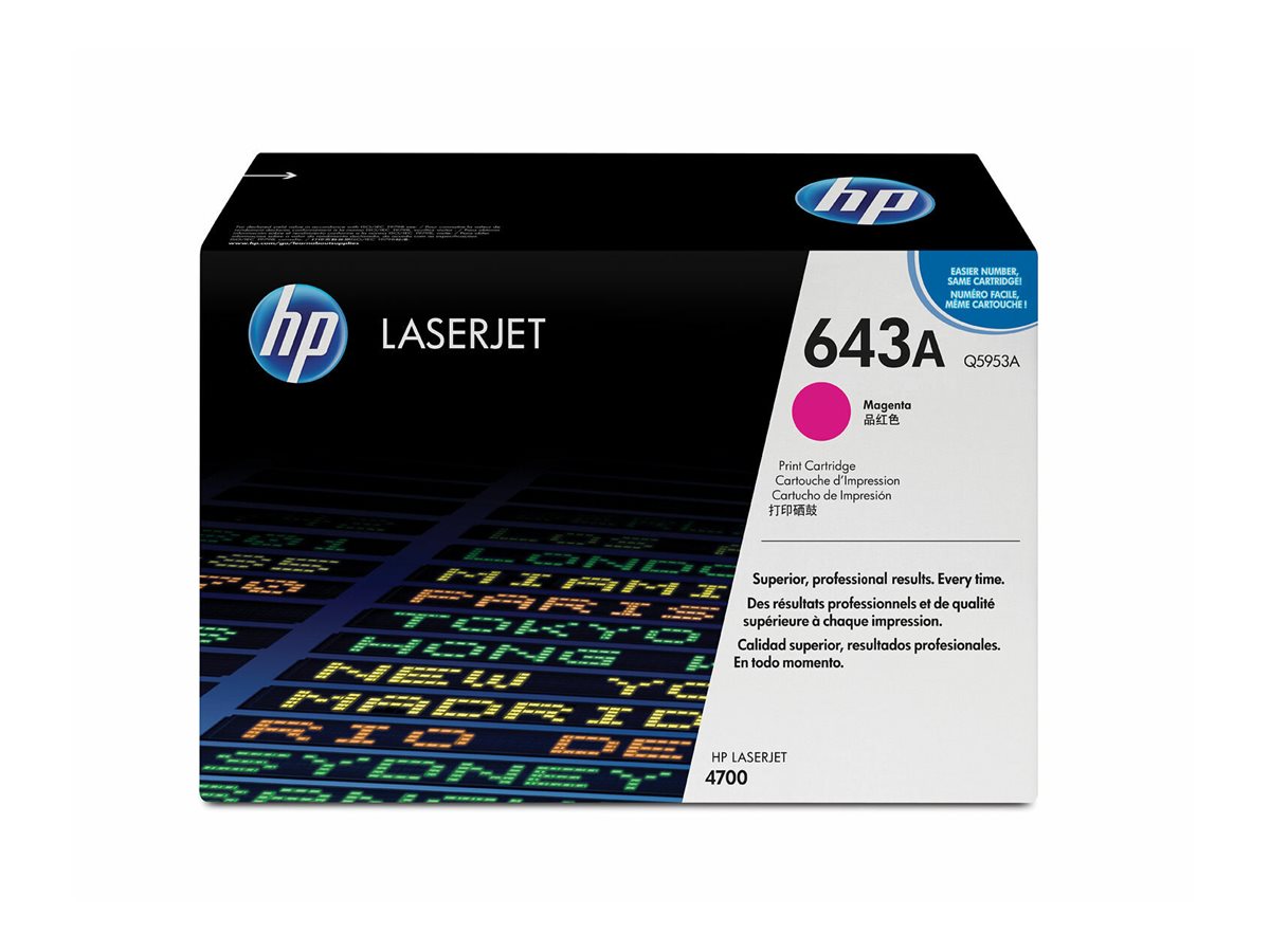 HP 643A - Magenta - original - LaserJet - Tonerpatrone (Q5953A)