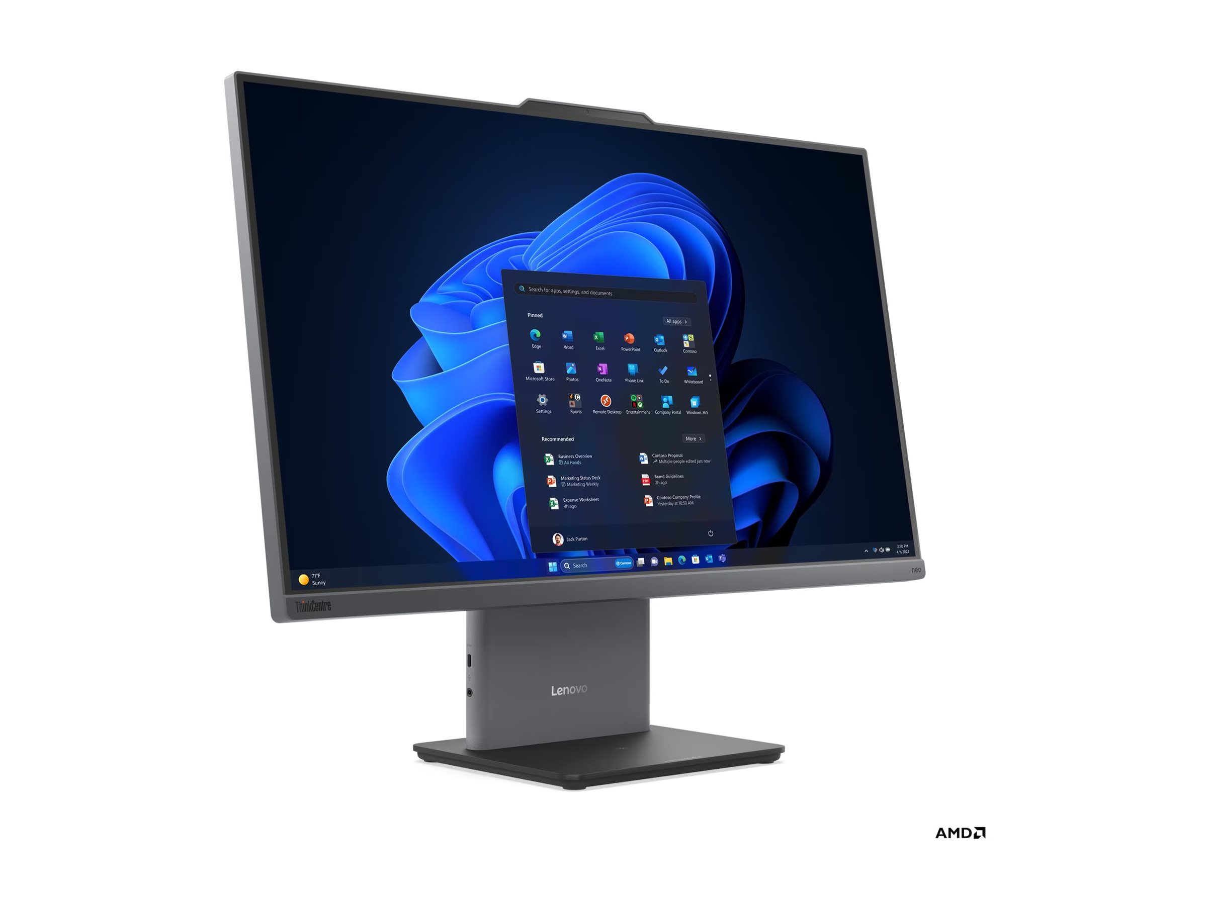 Lenovo ThinkCentre neo 55a 24 Gen 6 13FA - All-in-One (Komplettlösung)
