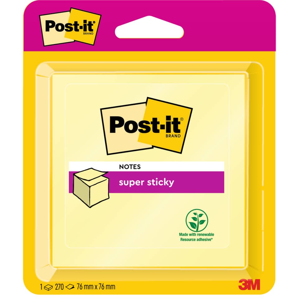 POST-IT 2014-SCY 270Bl SupSticky