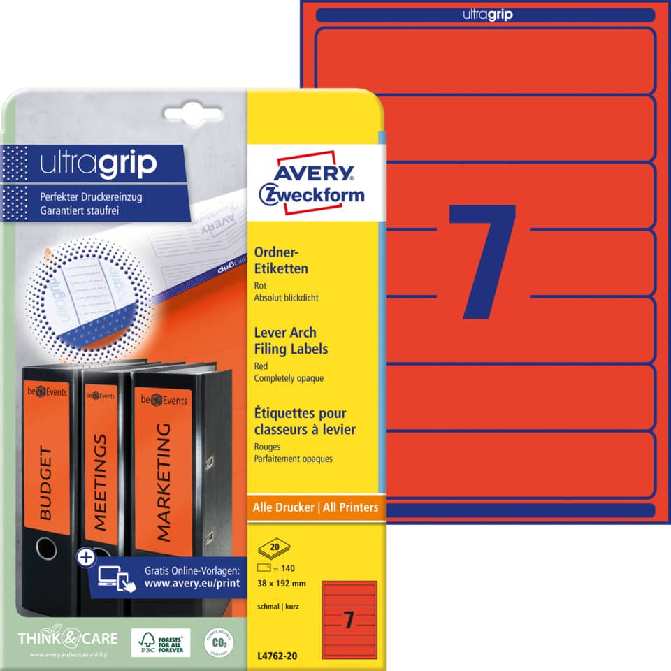 ZWECKFORM L4762-20 140 ST