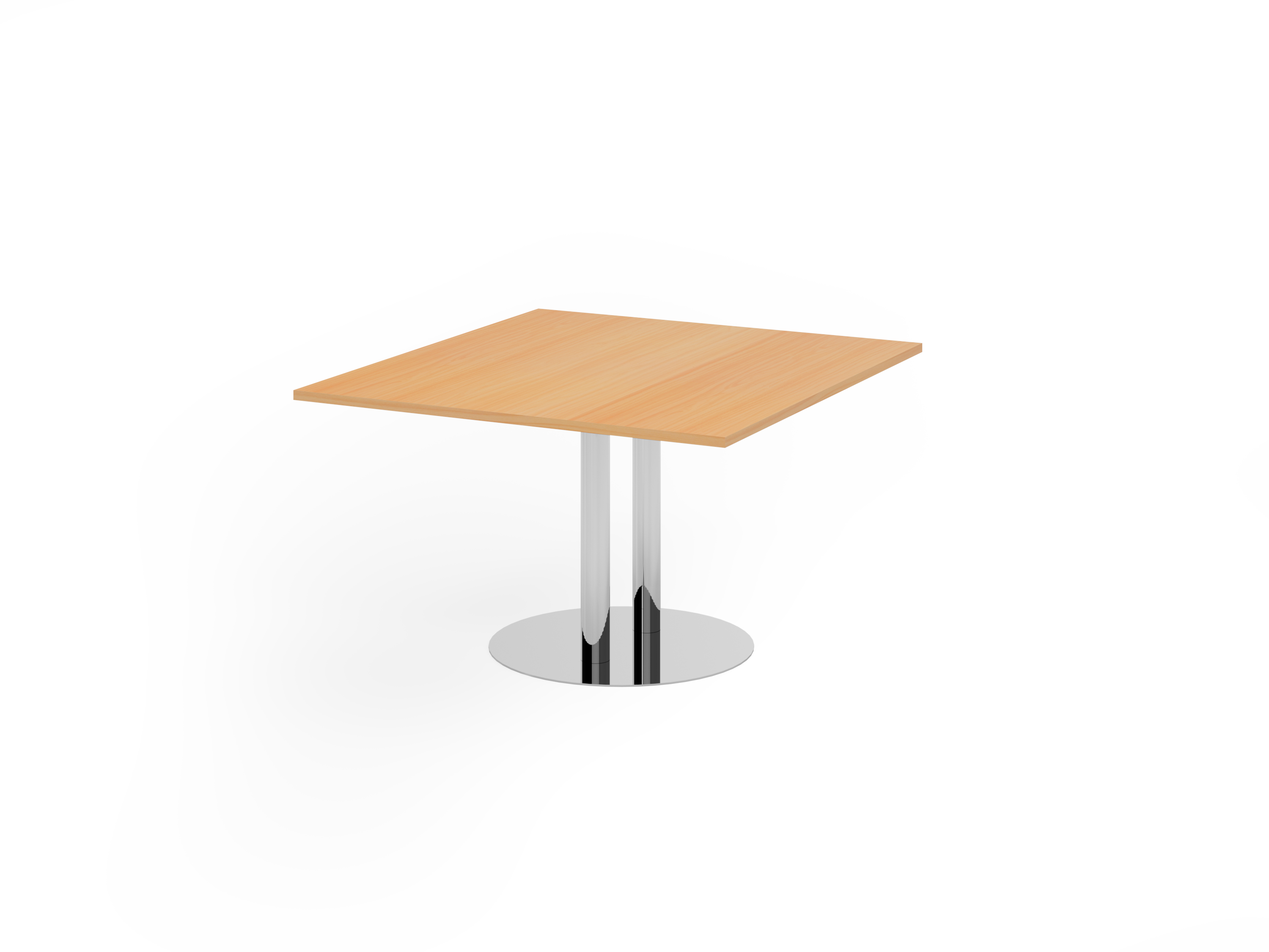 Verkettungsplatte VKT, Buche/Chrom