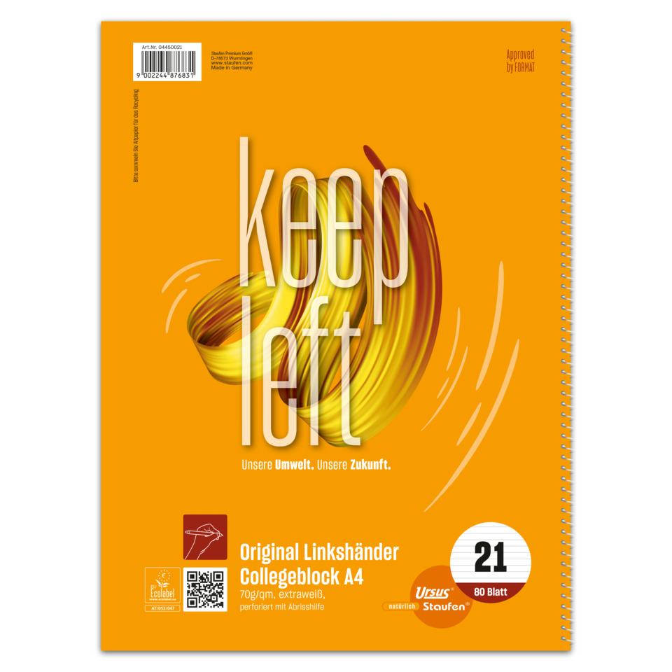 URSUS Style 044050021 für Linkshänder