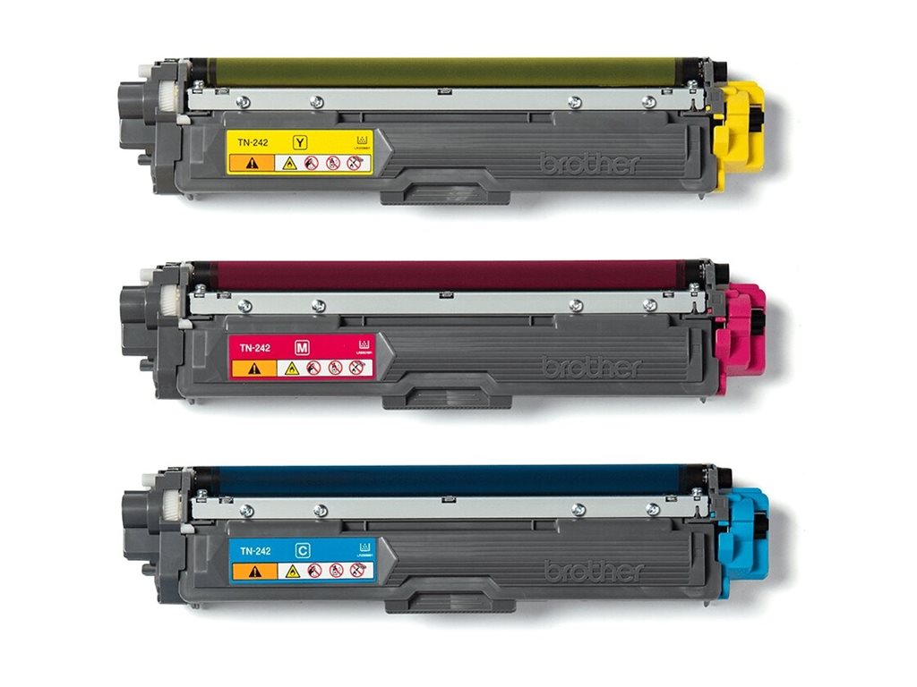 Brother TN242CMY Value Pack - 3er-Pack - Gelb, Cyan, Magenta