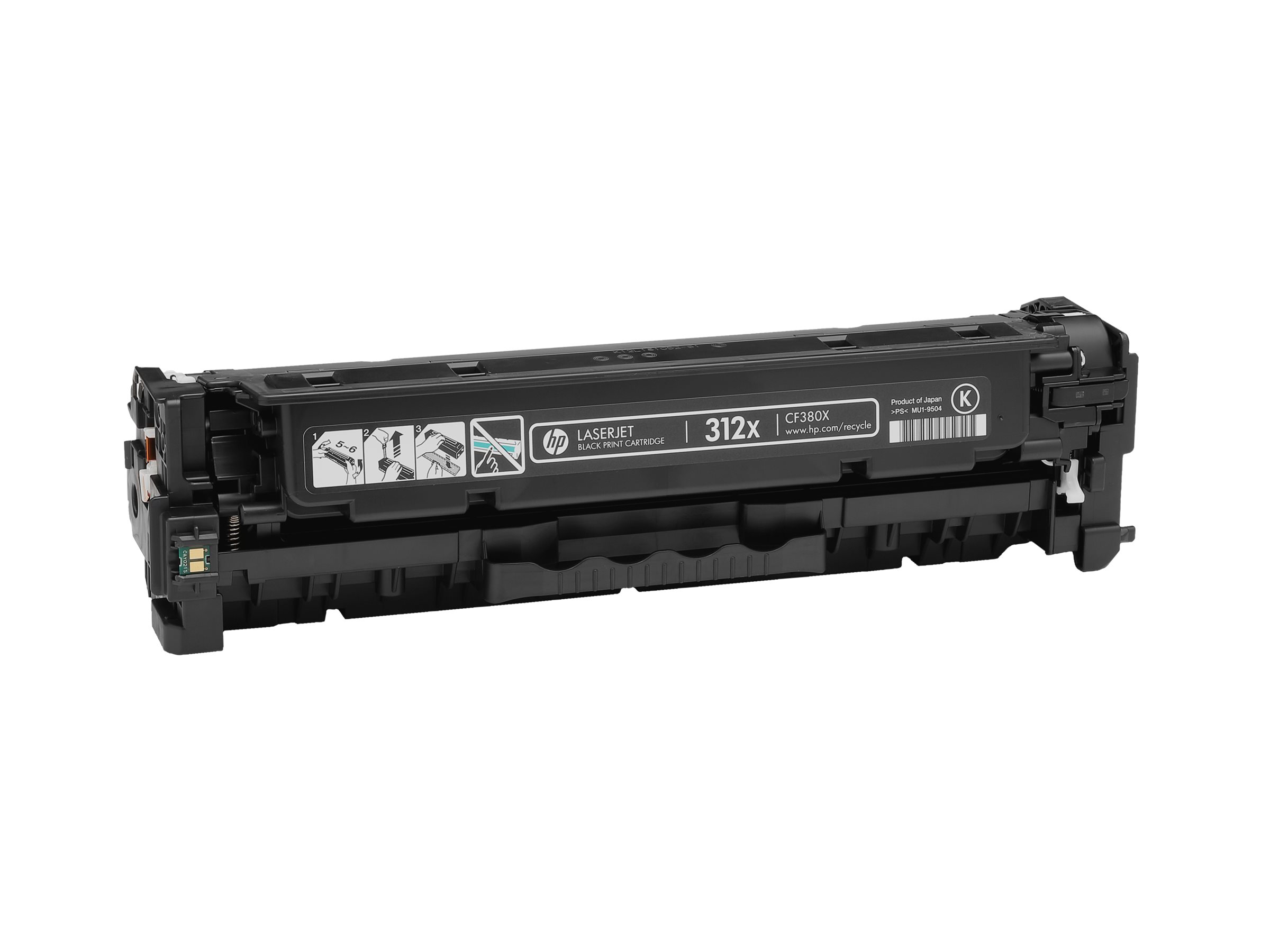 HP 312X - Hohe Ergiebigkeit - Schwarz - original - LaserJet - Tonerpatrone (CF380X)