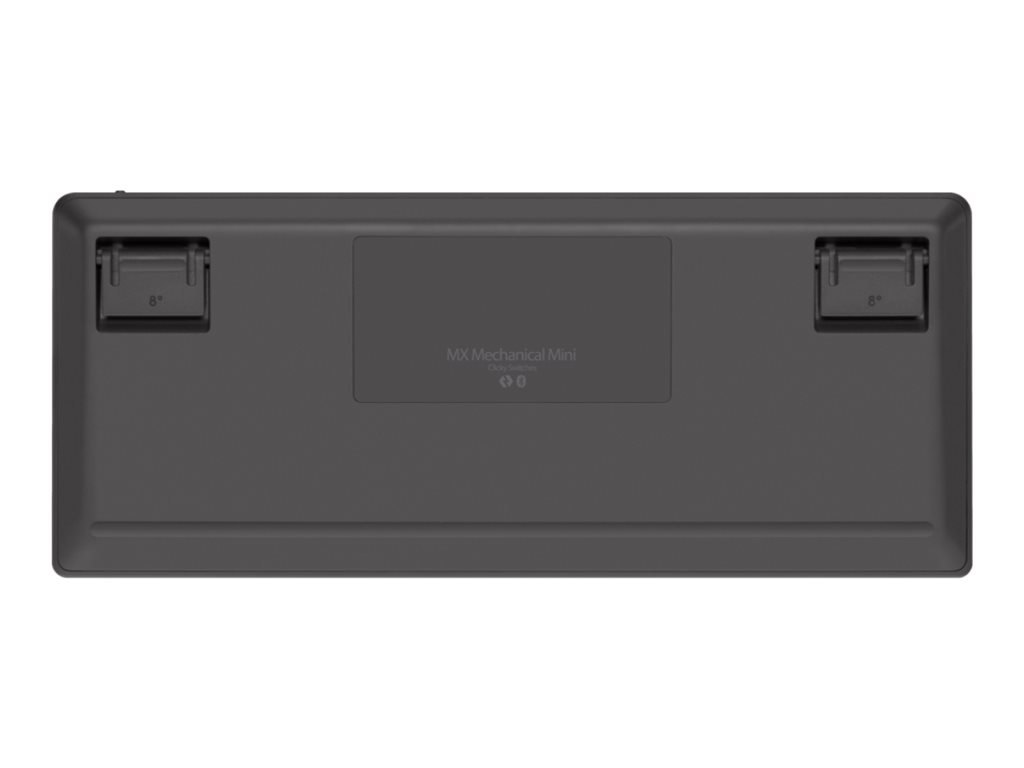 Logitech Master Series MX Mechanical Mini - Tastatur - hinterleuchtet - kabellos - Bluetooth LE - QWERTY - Nordisch (Dänisch/Finnisch/Norwegisch/Schwedisch)