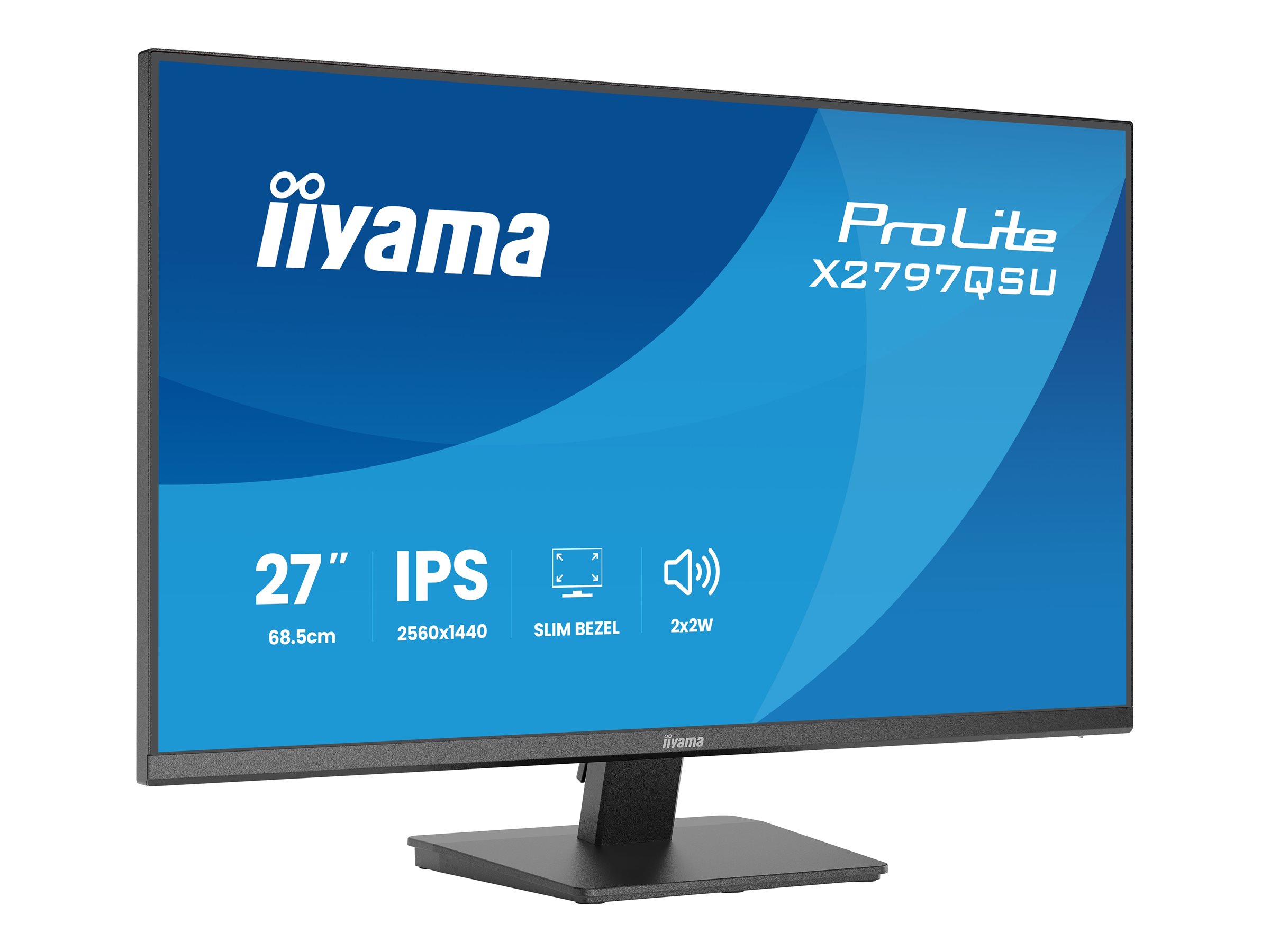 Iiyama ProLite X2797QSU-B1 - LED-Monitor - 68.6 cm (27")