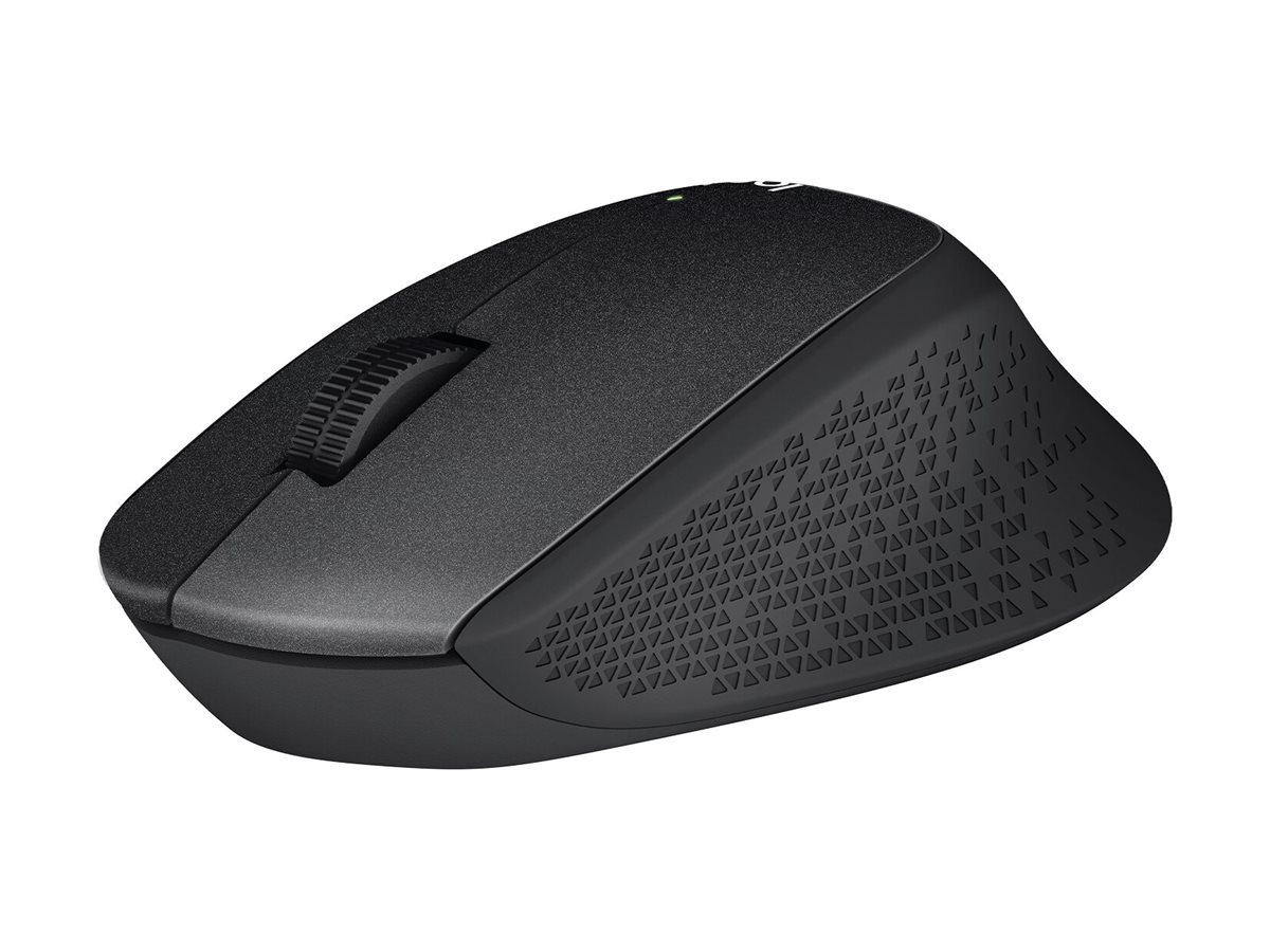 Logitech M330 SILENT PLUS - Maus - 3 Tasten - kabellos - 2.4 GHz - kabelloser Empfänger (USB)