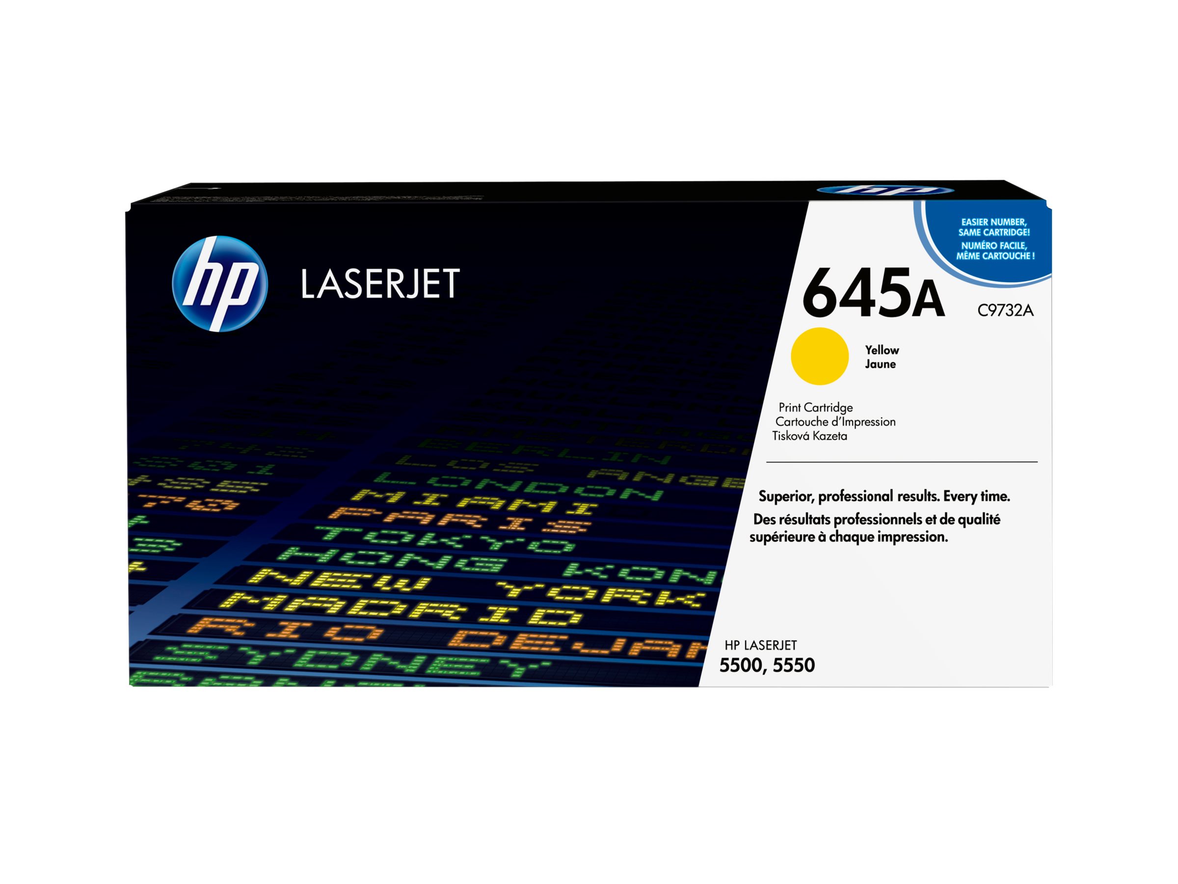 HP 645A - Gelb - original - LaserJet - Tonerpatrone (C9732A)
