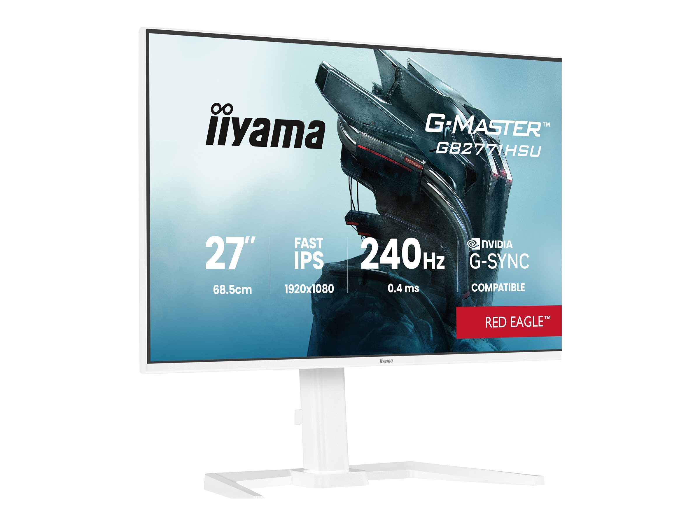 Iiyama G-MASTER Red Eagle GB2771HSU-W1 - LED-Monitor - Gaming - 68.6 cm (27")