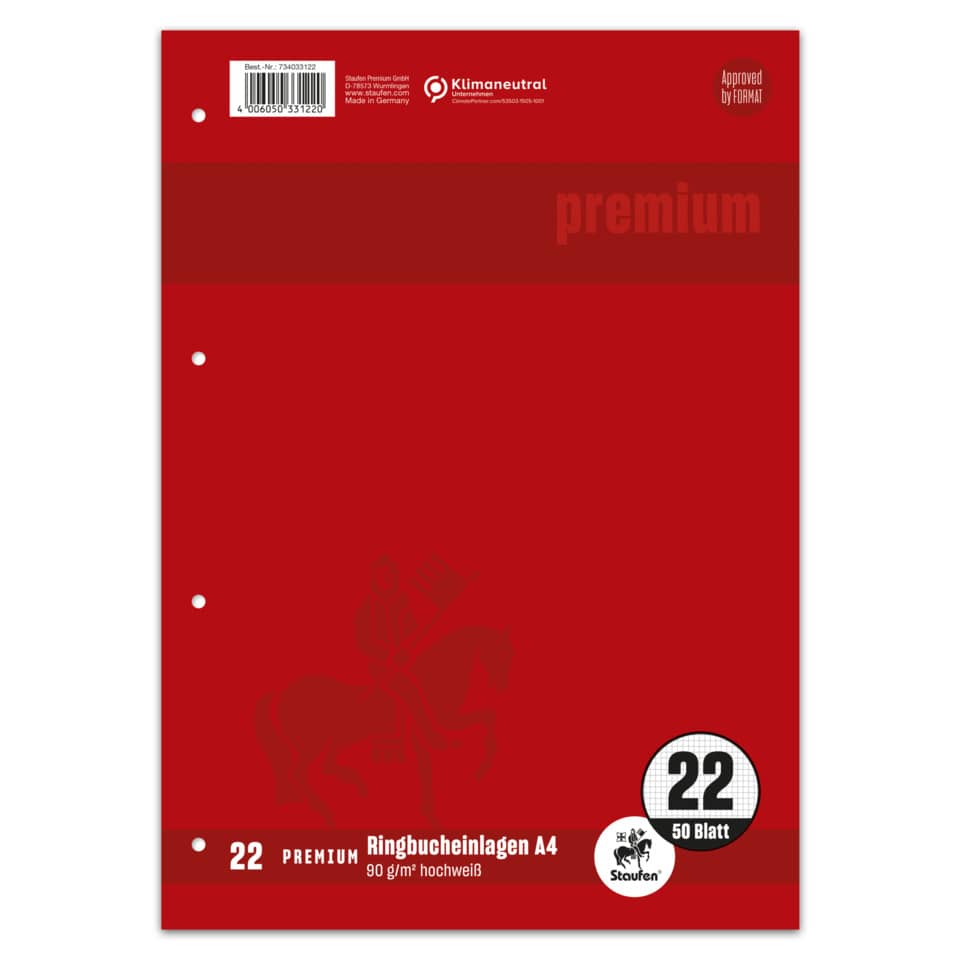 STAUFEN PREMIUM 734033122 4-Loch