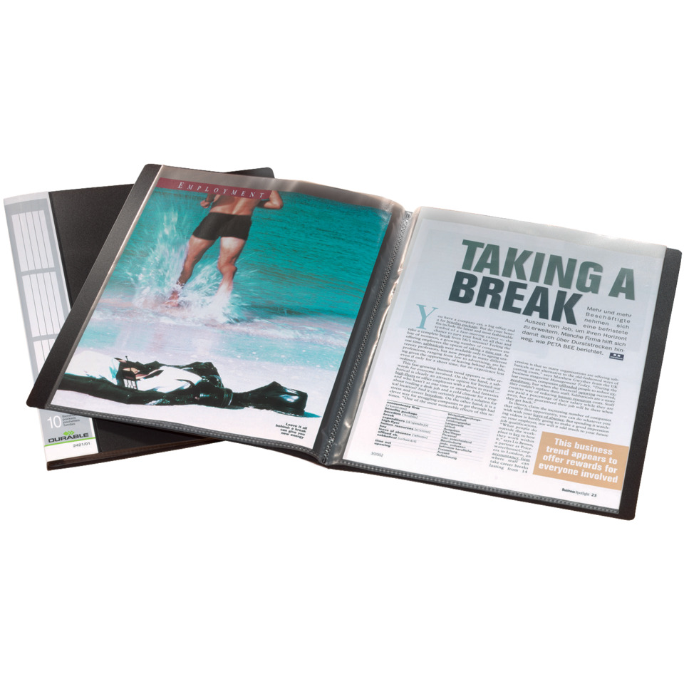 DURABLE 2421 01 10 Hüllen